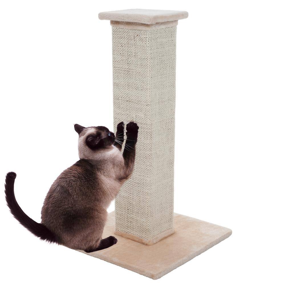 Petmaker 28 in. Tall Sisal Burlap Cat Scratching
