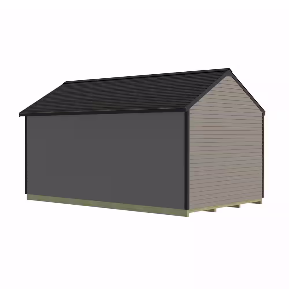 Best Barns South Dakota 12 ft. x 20 ft. Prepped for Vinyl Storage Shed Kit