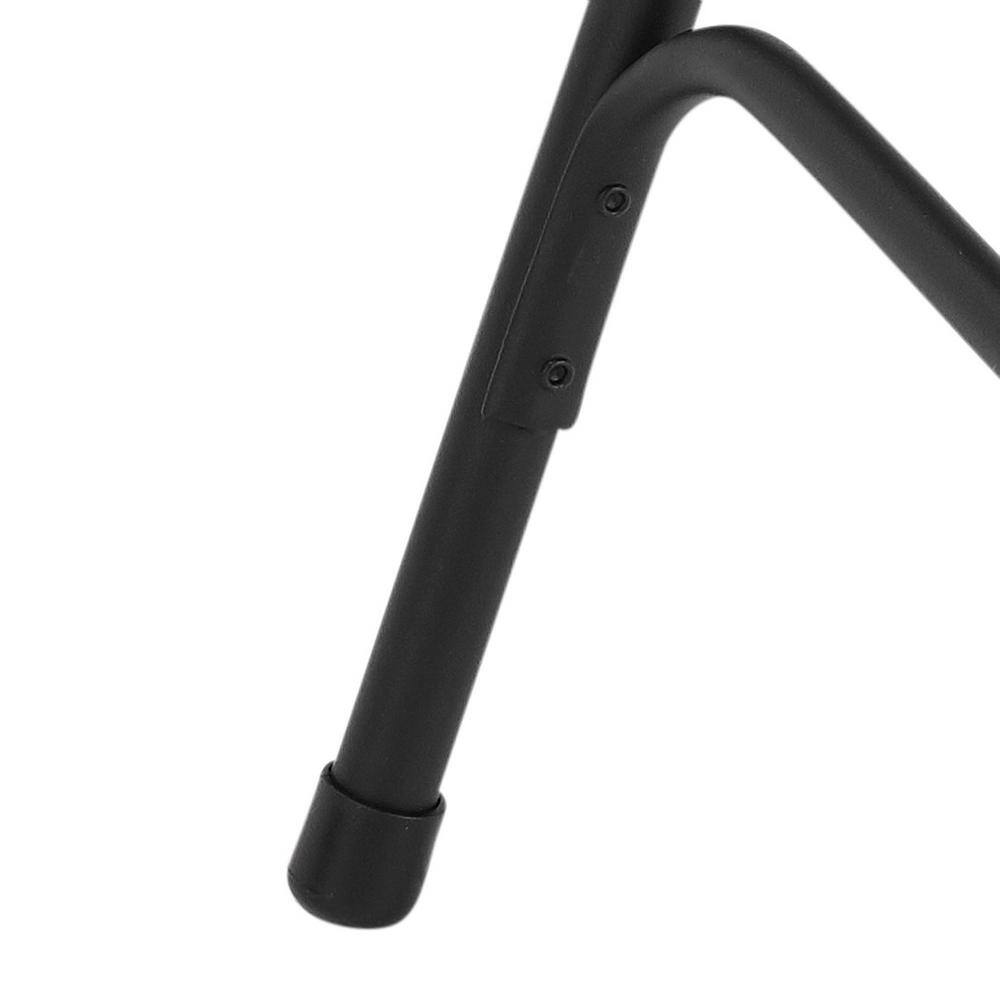 National Public Seating 3200 Series Premium 2 in. Vinyl Upholstered Double Hinge Folding Chair, Black (Pack of 2)