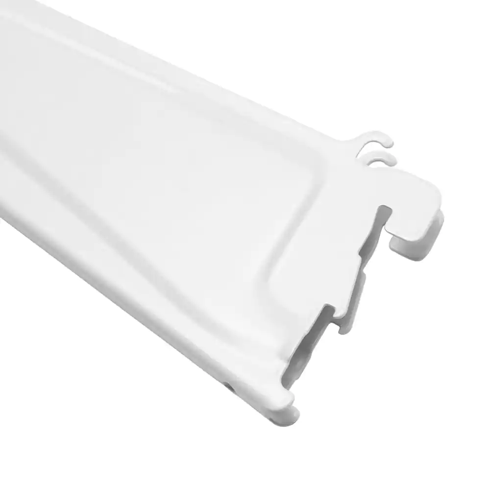 ClosetMaid ShelfTrack 17 in. L White Steel Adjustable Shelving Track Bracket