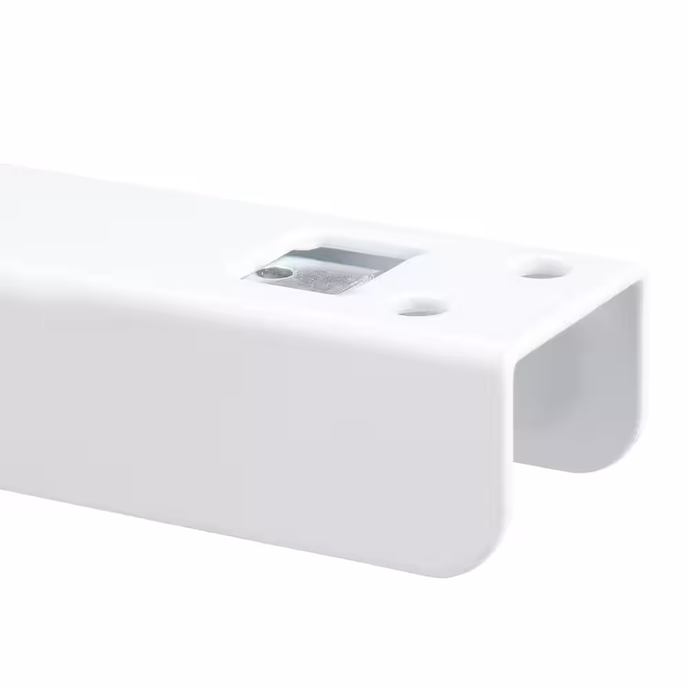 Knape & Vogt 16 in. Heavy Duty Folding Shelf Bracket in White