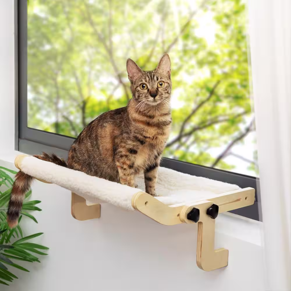 COZIWOW Cat Window Perch Bed Adjustable Distance