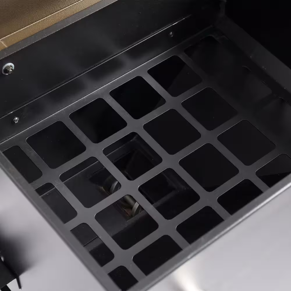 Royal Gourmet 6-in-1 Wood Pellet Grill with Intelligent Digital Control, Bronze and Black