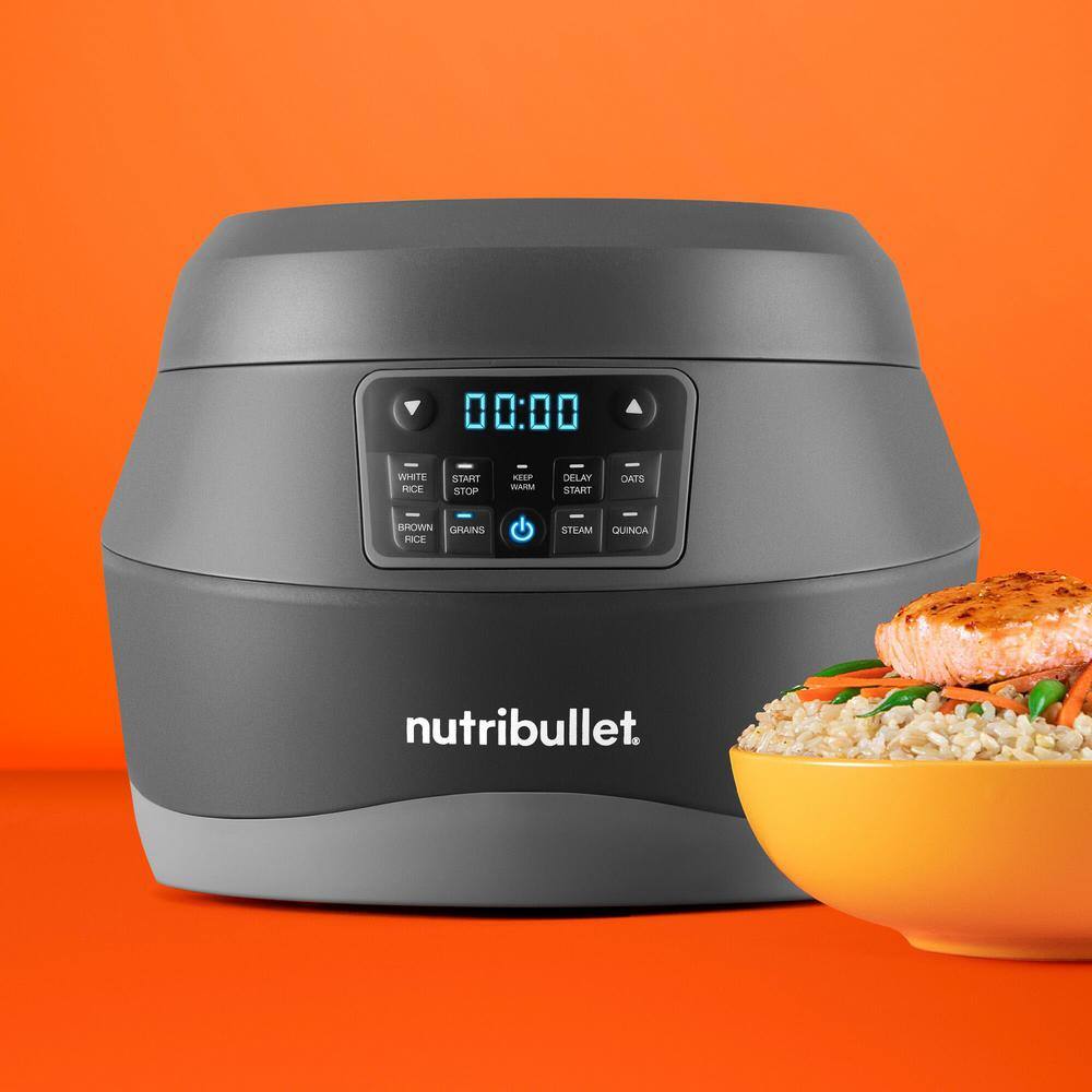 NutriBullet 2.5 Qt. Plastic Every Grain Rice Cooker