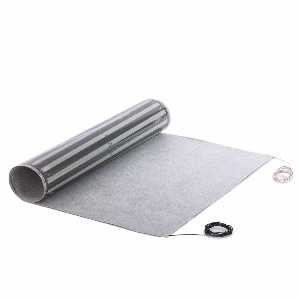 IdealHeat 5 ft. x 18 in. 110-Volt Radiant Floor Heat Film with Anti-Fracture Membrane