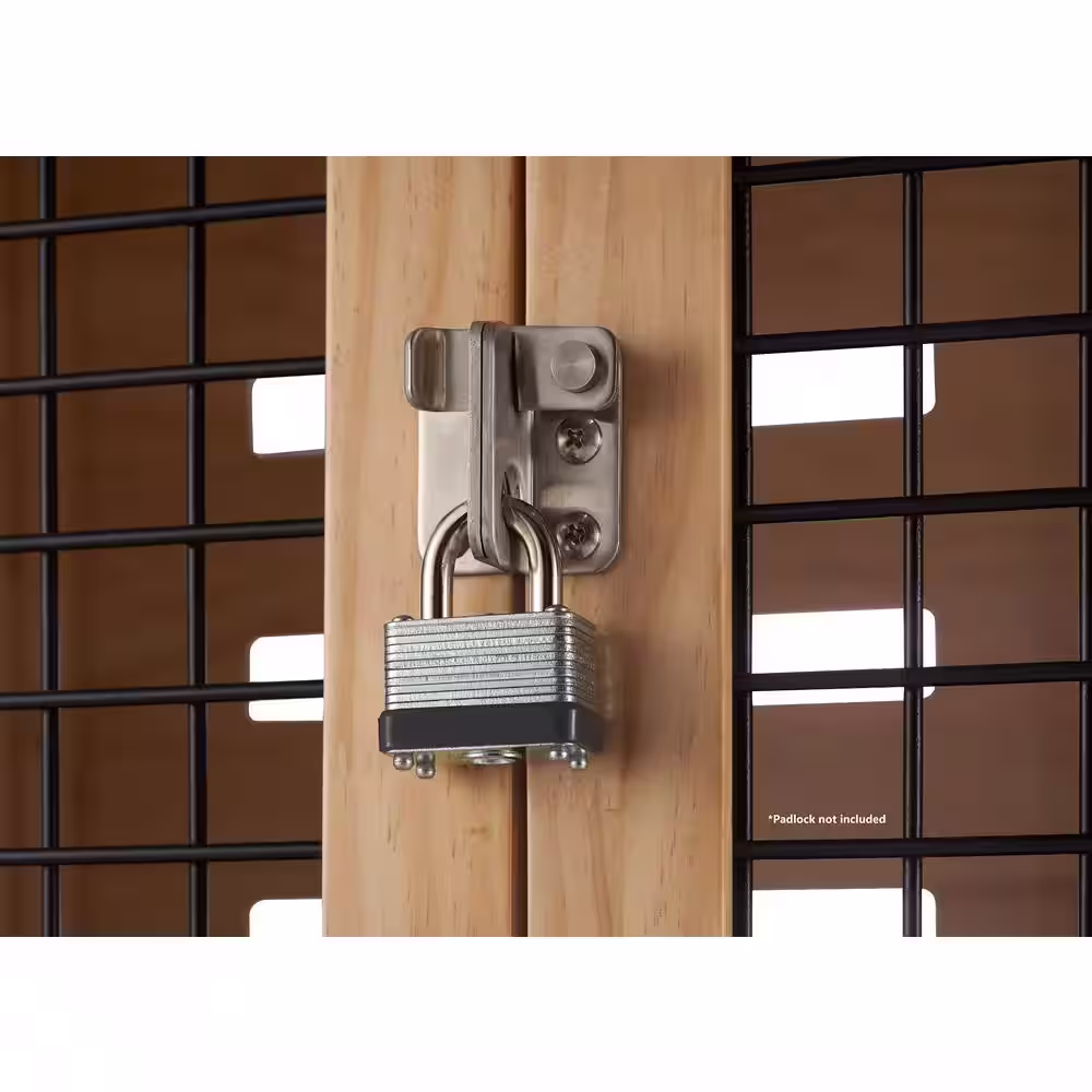 TRINITY 40 in. Pet Crate Accent Table - Natural