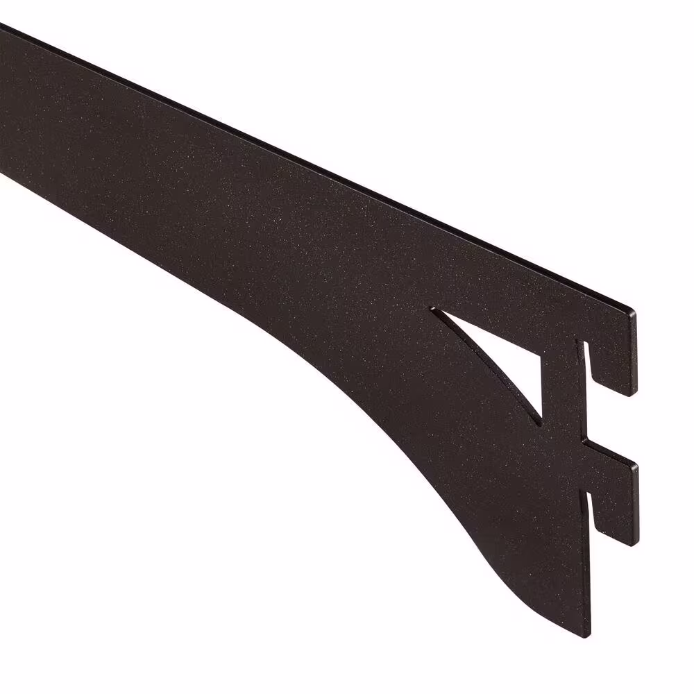 Everbilt 24 in. Bronze Single Track Standard for Shelf Bracket