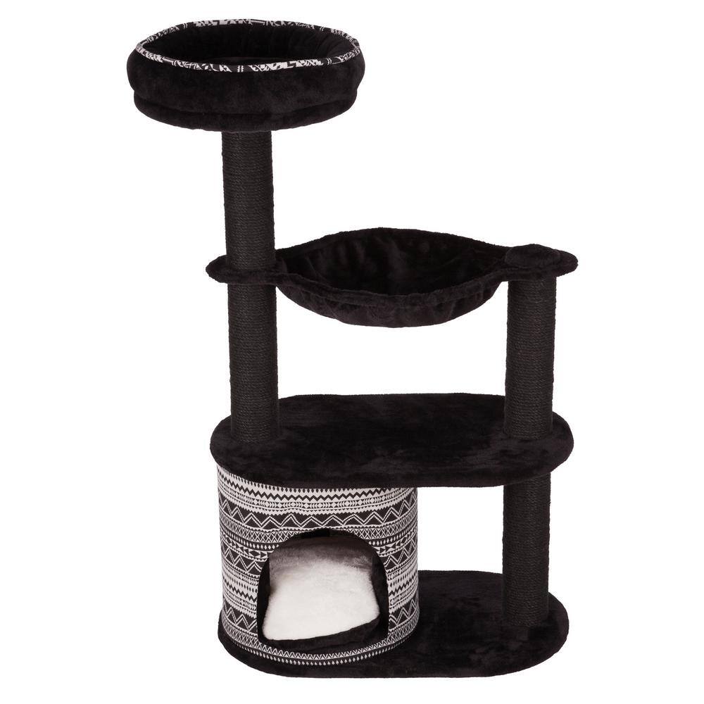 TRIXIE Black/White Giada Scratching Post