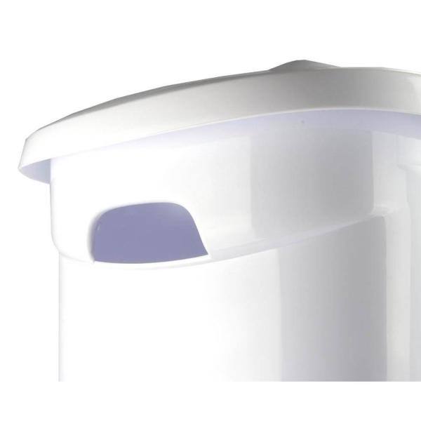 Sterilite White Laundry Hamper with Lift-Top, Rolling Wheels and Pull Handle (9-Pack)