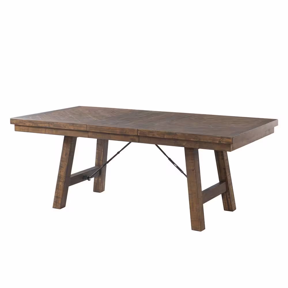 None Dex Smokey Walnut Dining Table