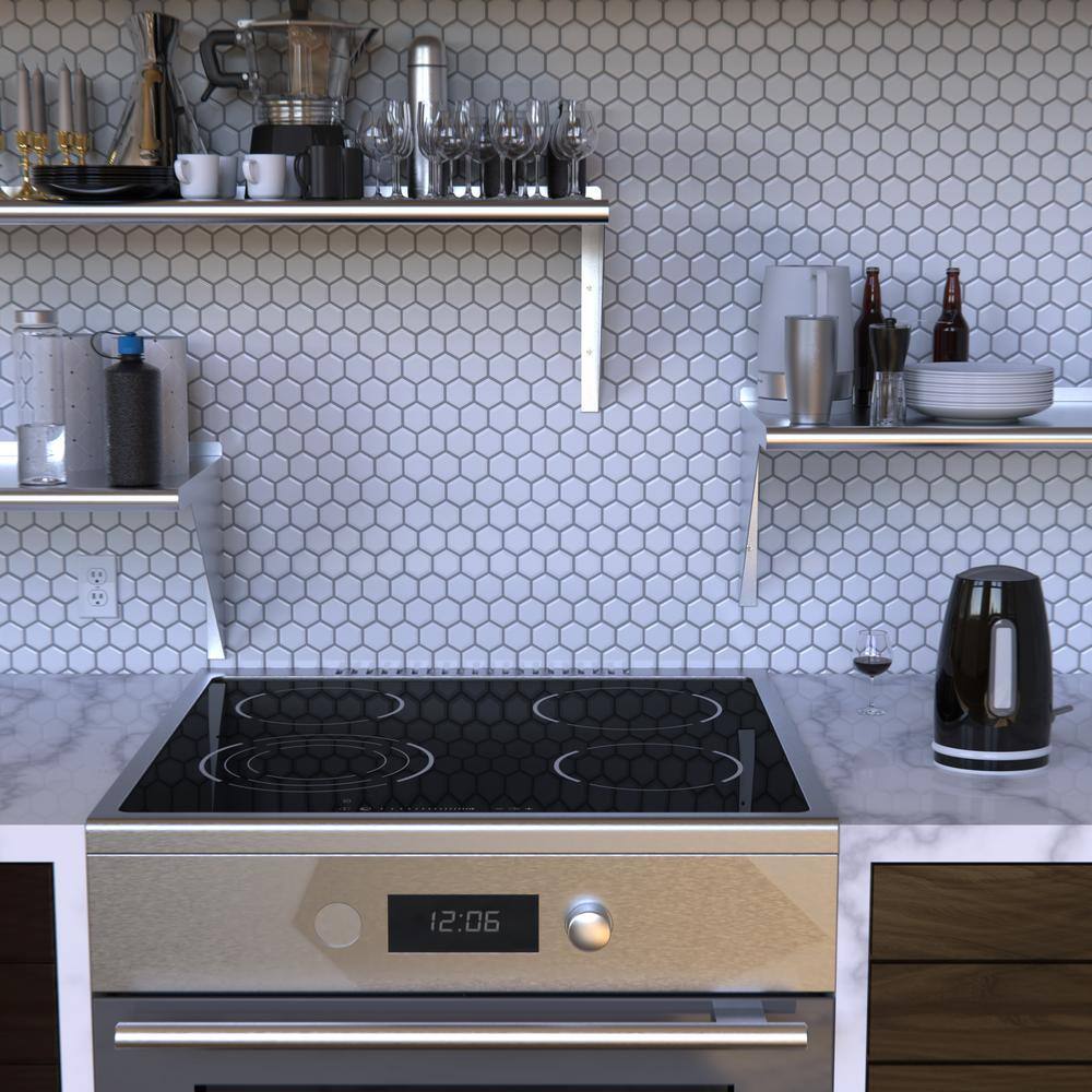 None 18 in. x 60 in. Stainless Steel Wall Shelf Kitchen, Restaurant, Garage, Laundry, Utility Room Metal Shelf with Brackets