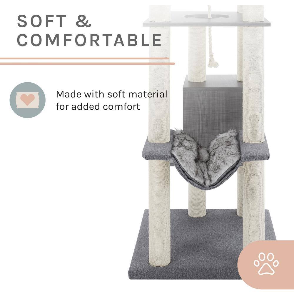 Sam's Pets Tyrone 70.5 in. Gray Cat Tree