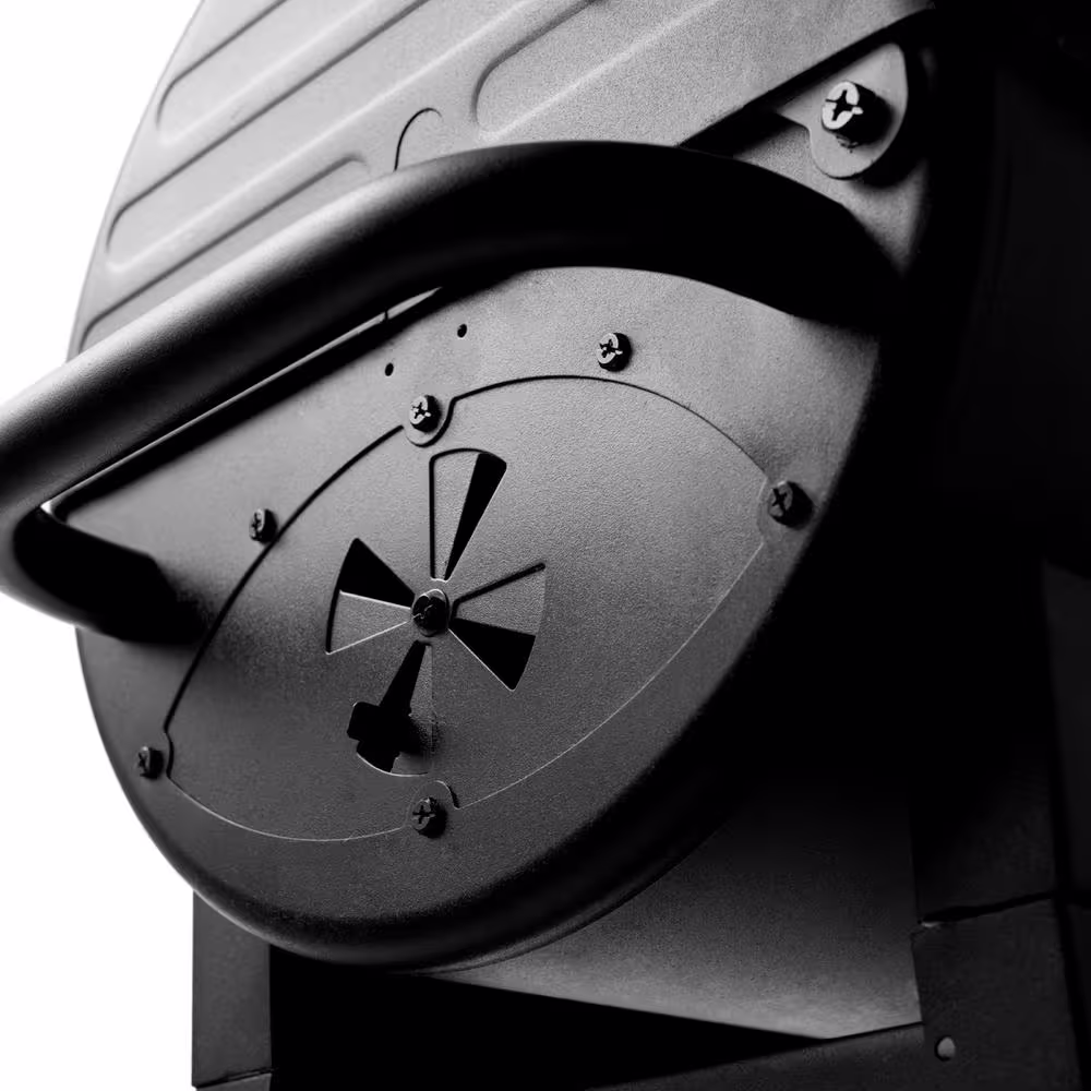 Char-Griller Dual Threat 2-Burner Gas and Charcoal Grill in Black