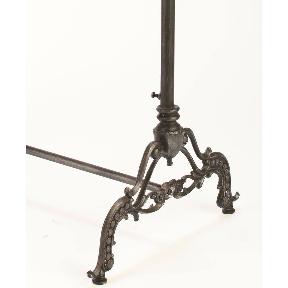 Tripar Black Metal Clothes Rack 22.5 in. W x 55.5 in. H