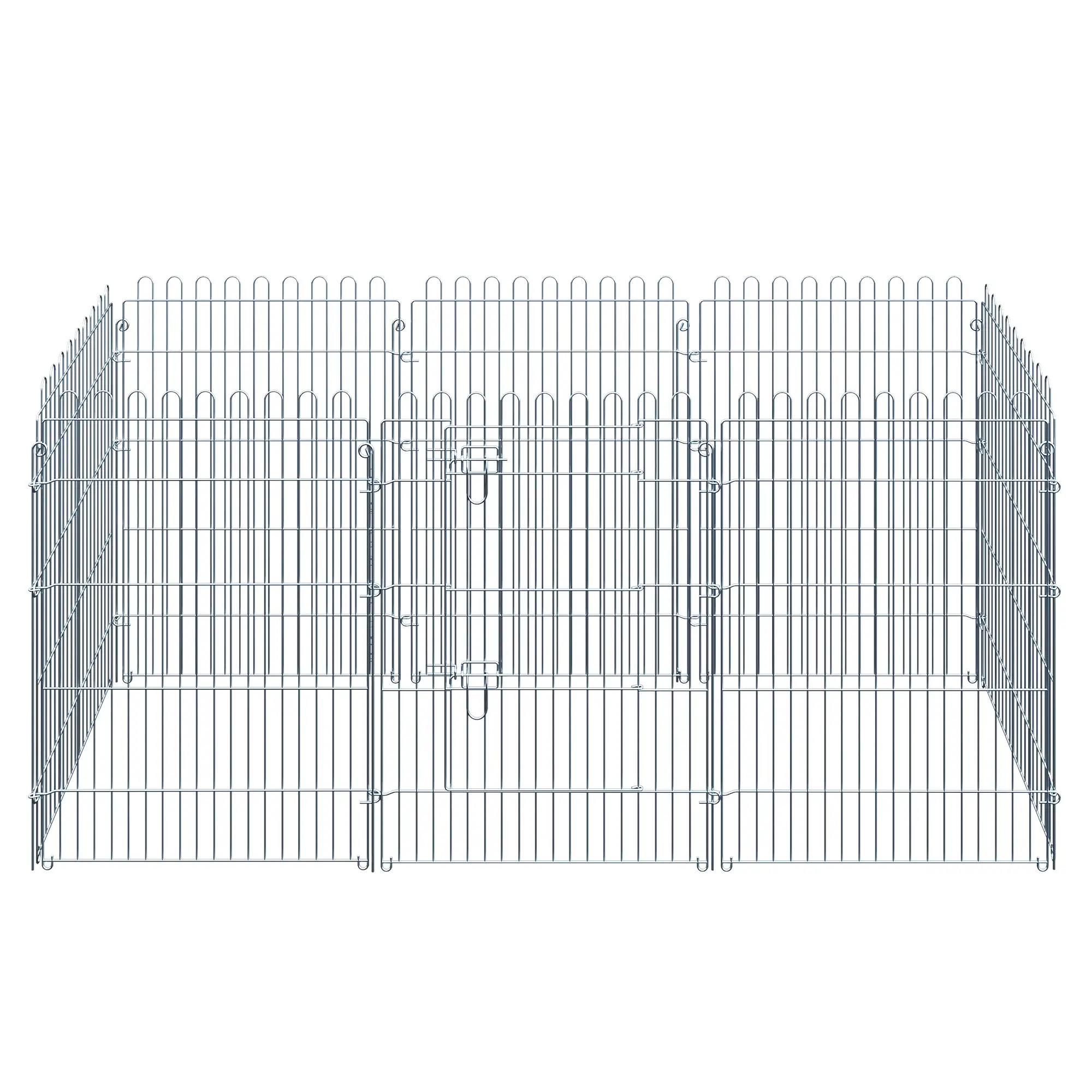 PawHut Welpenauslauf Freilaufgehege Outdoor erweiterbar