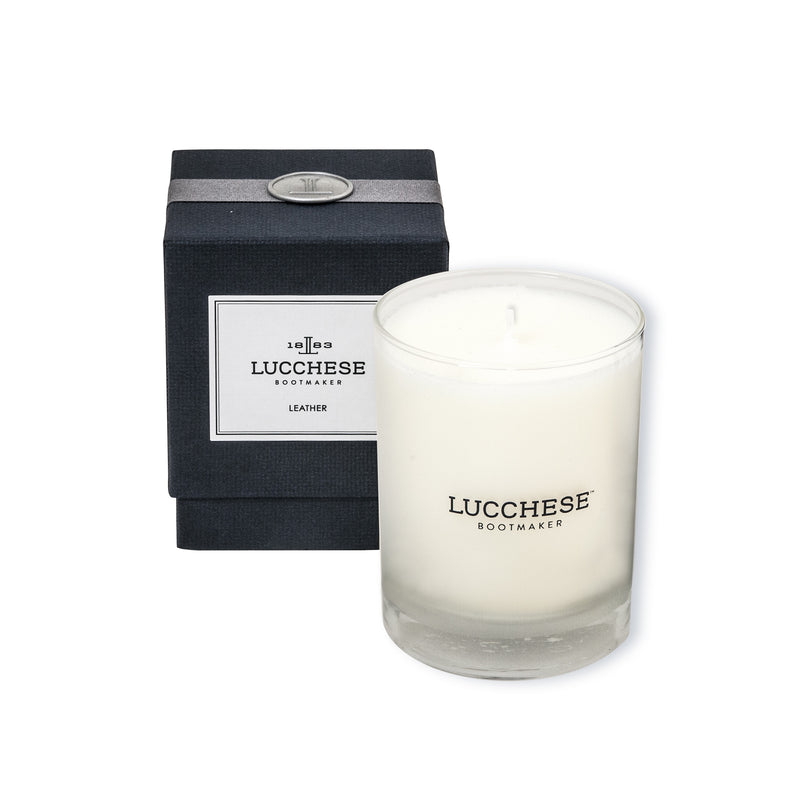Leather Scented Candle