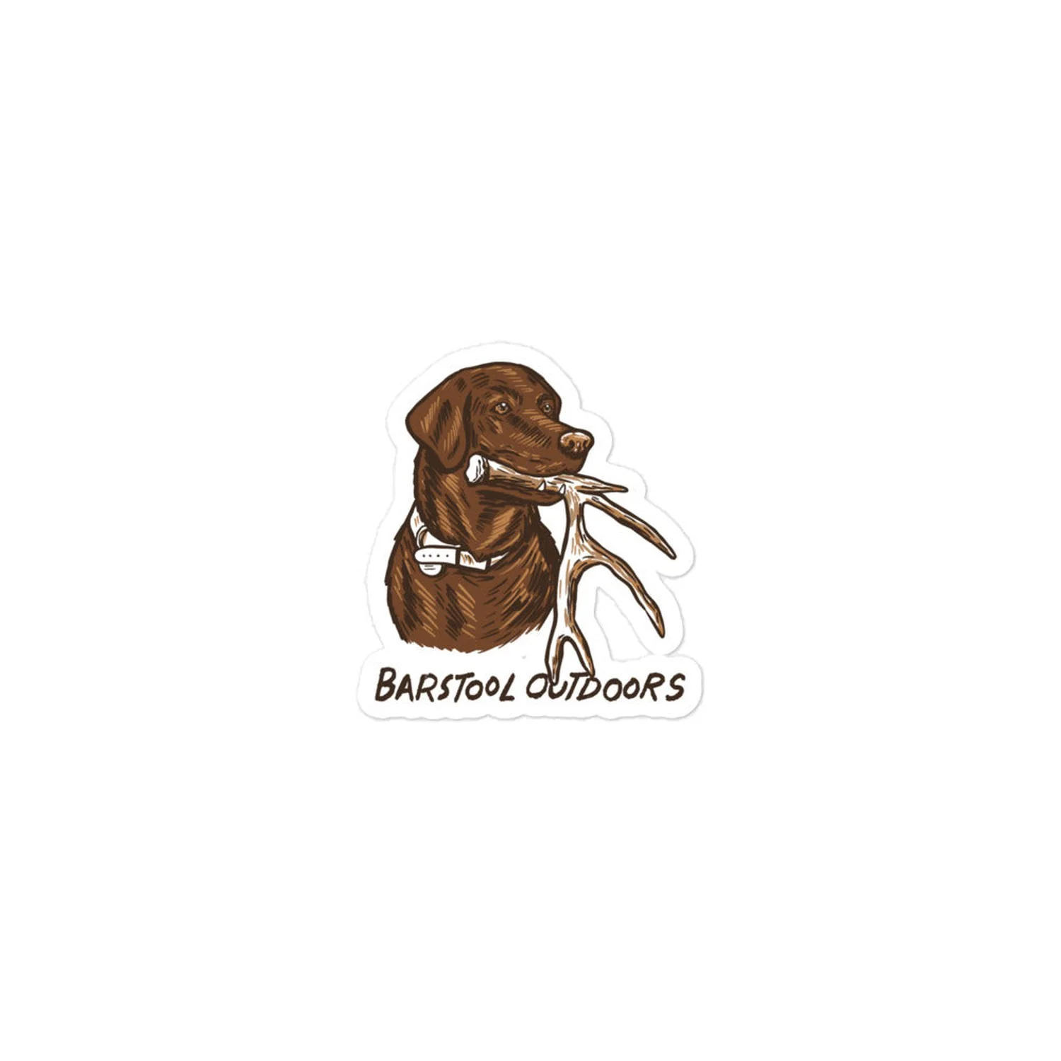 Barstool Outdoors Shed Hunting Sticker Fansideac
