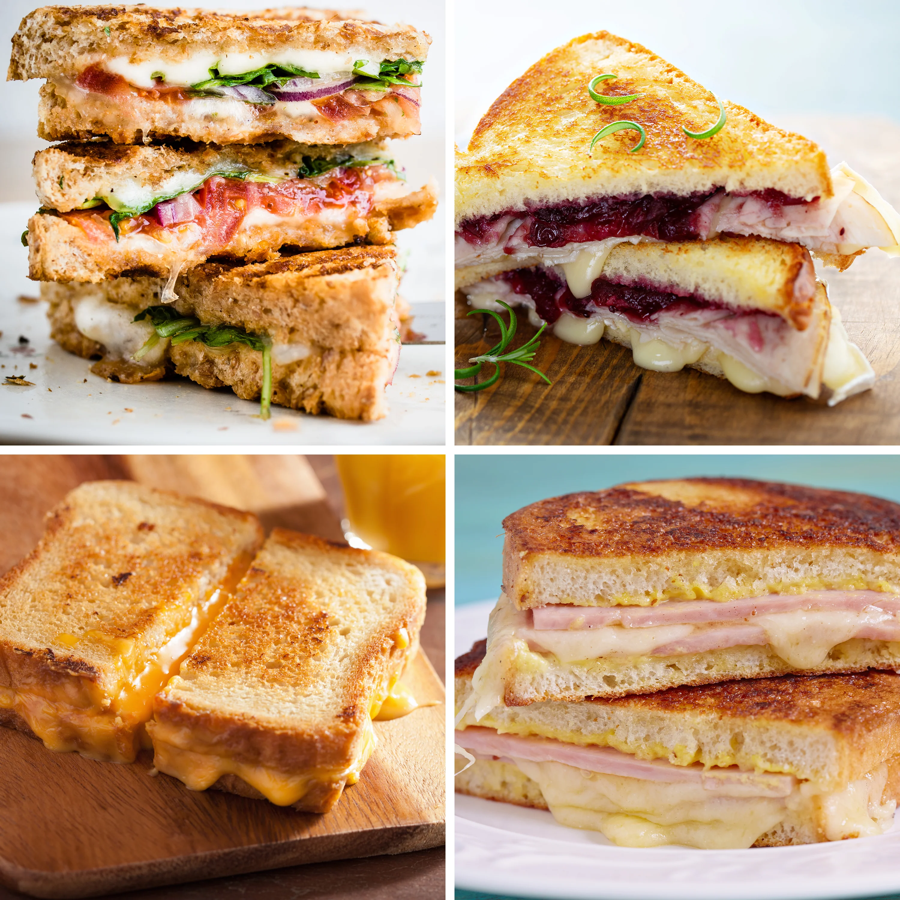 Deluxe Grilled Cheese Sandwich Toaster with Toasting Baskets with Extra