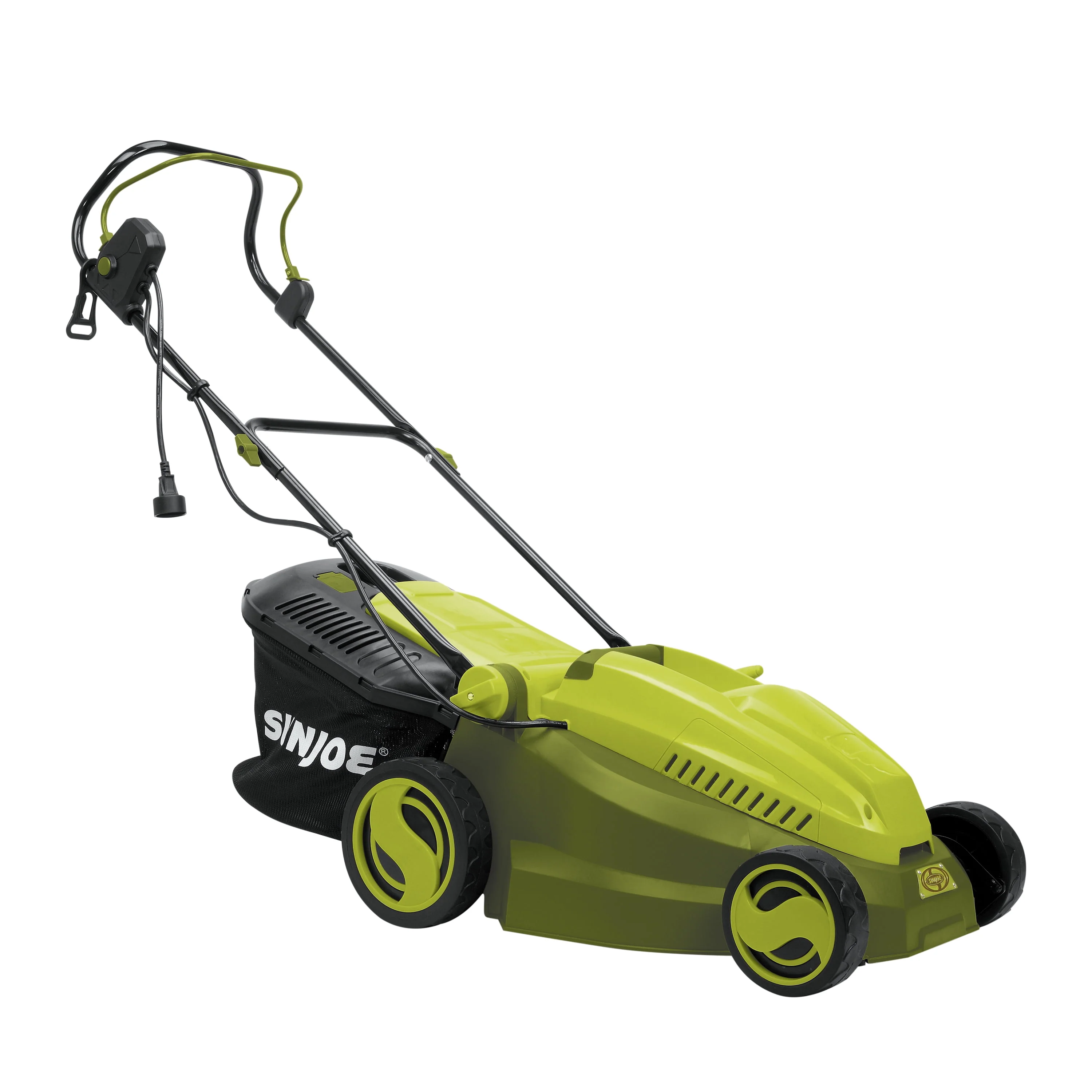 Sun Joe Electric 16inch Lawn Mower W/ Collection Bag, 12Amp, 6