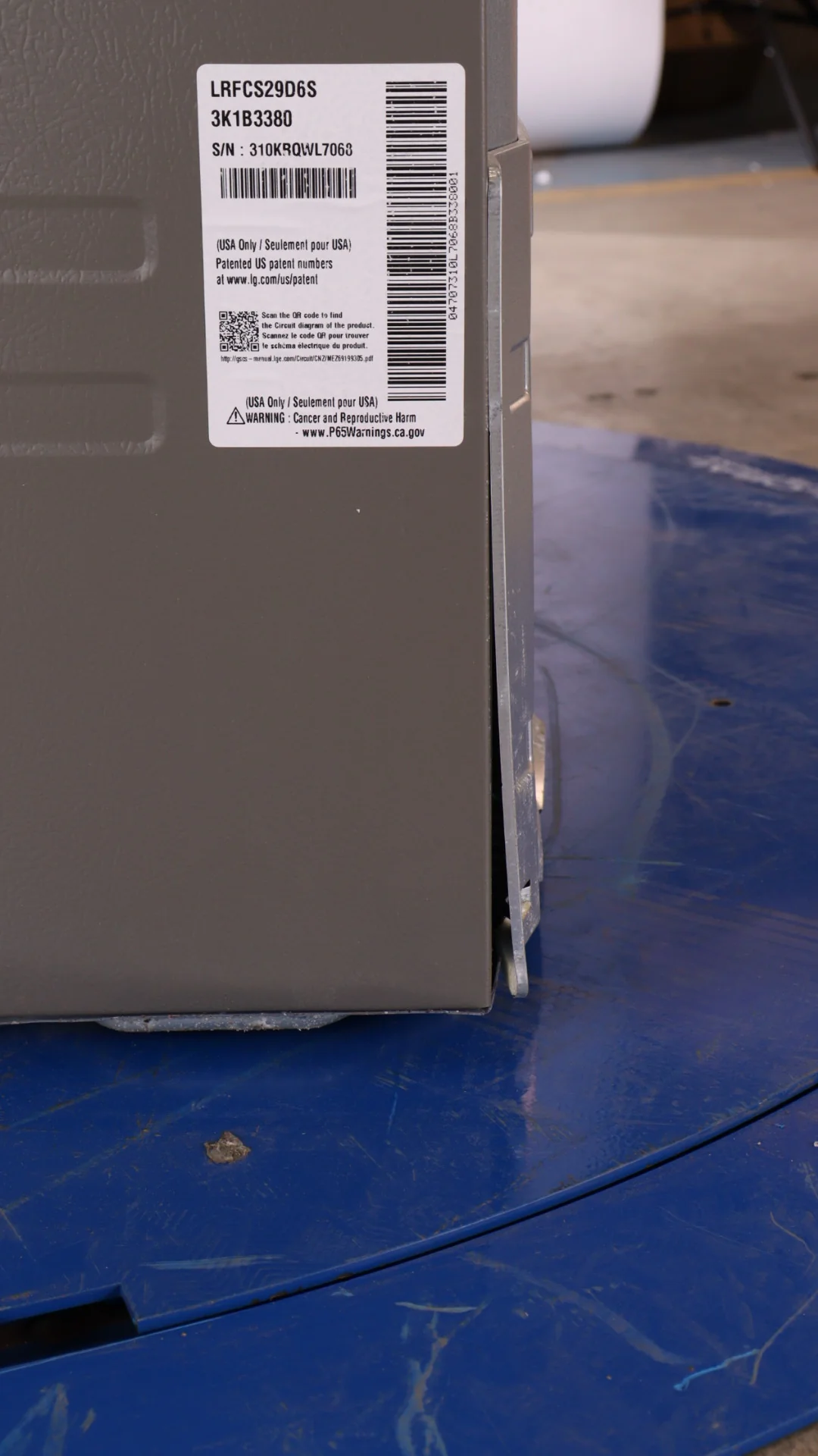 LG 36 in. 29 cu. ft. SmudgeResistant Stainless Steel French Door