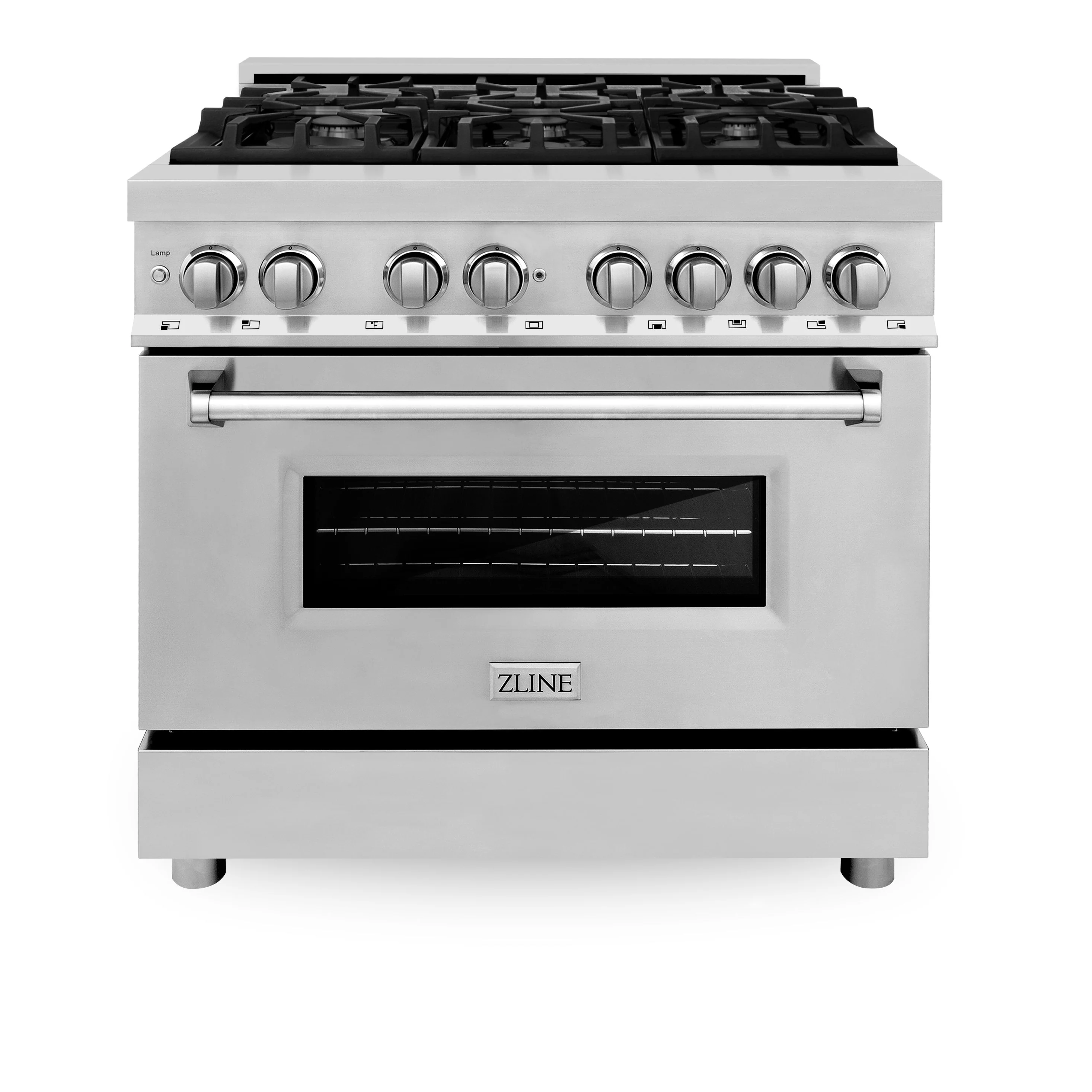 ZLINE Kitchen and Bath 36 in. Professional Gas Burner/Electric Oven