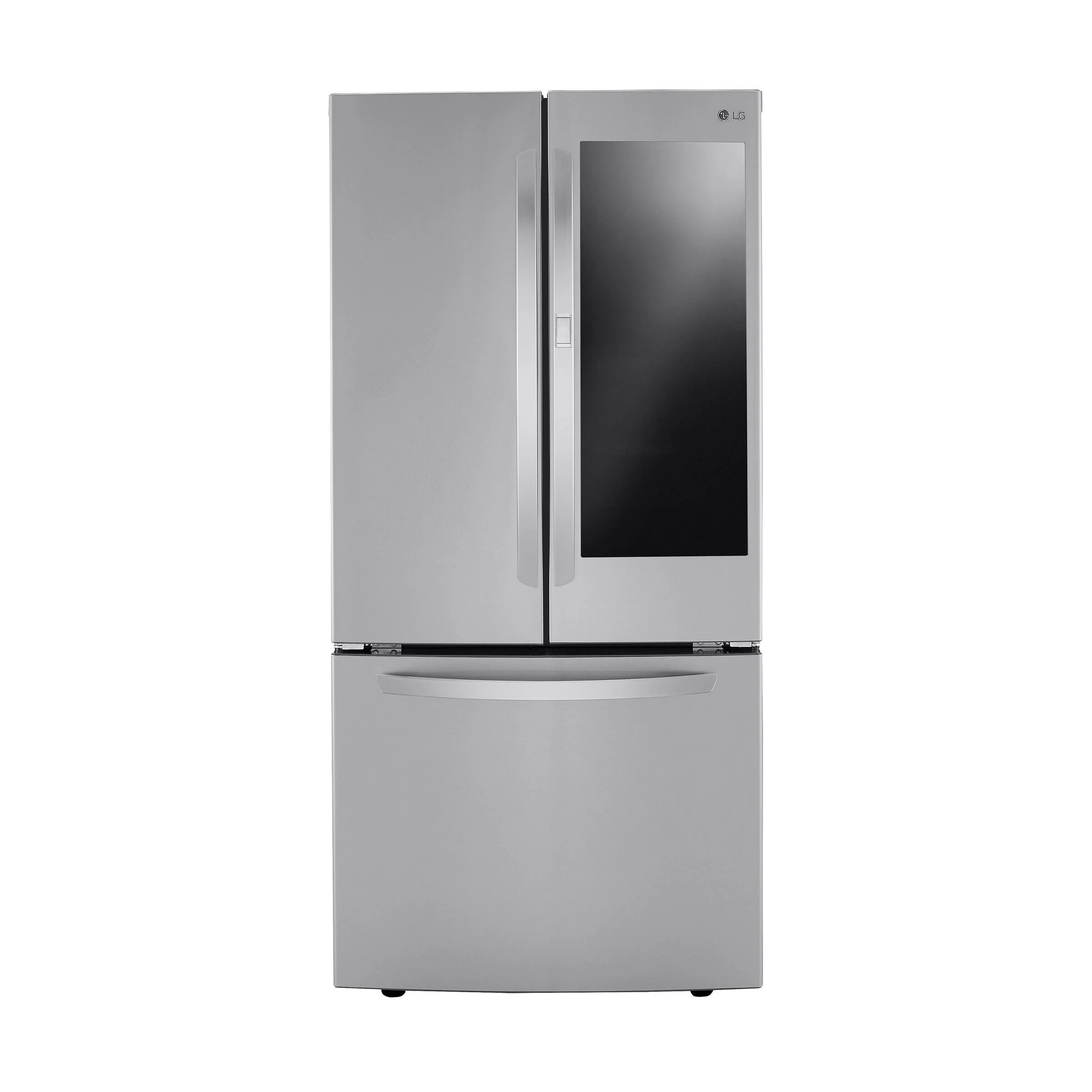 LG 33 IN. 25 CU. FT. SMUDGERESISTANT STAINLESS STEEL FRENCH DOOR