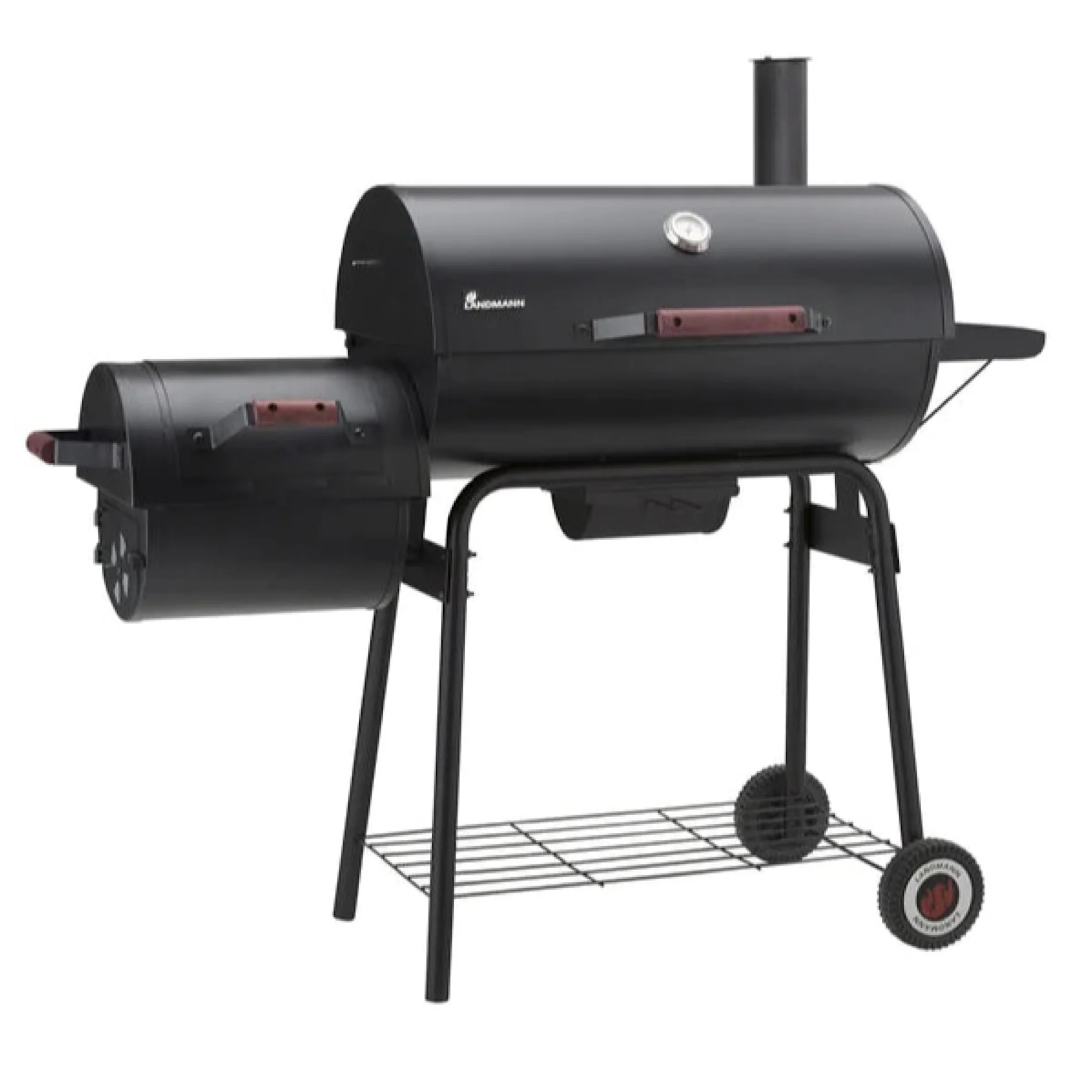 Kentucky Smoker Charcoal BBQ Black Fansideac
