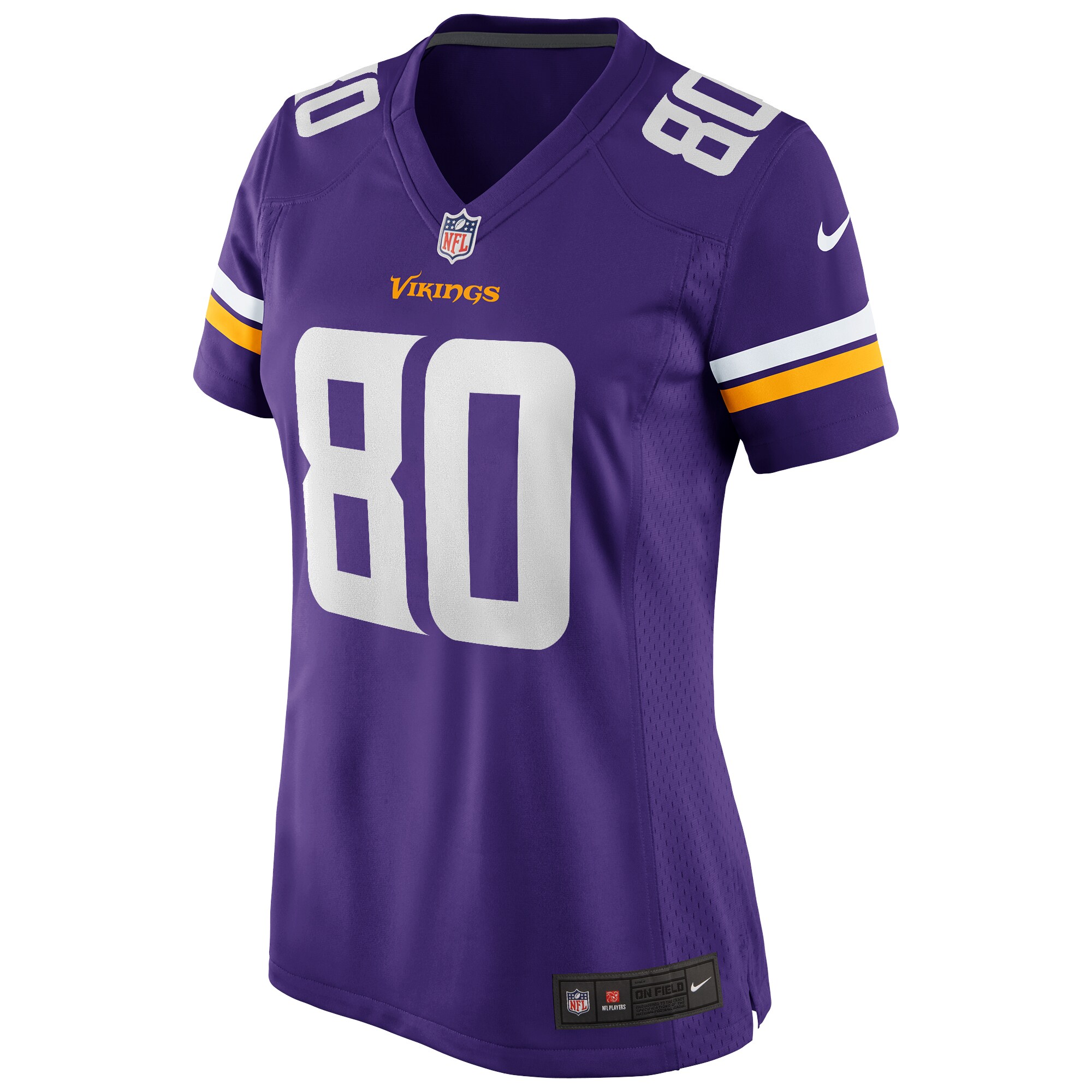 Cris Carter Minnesota Vikings Women's Game Retired Player Jersey - Purple - myjerseyhub