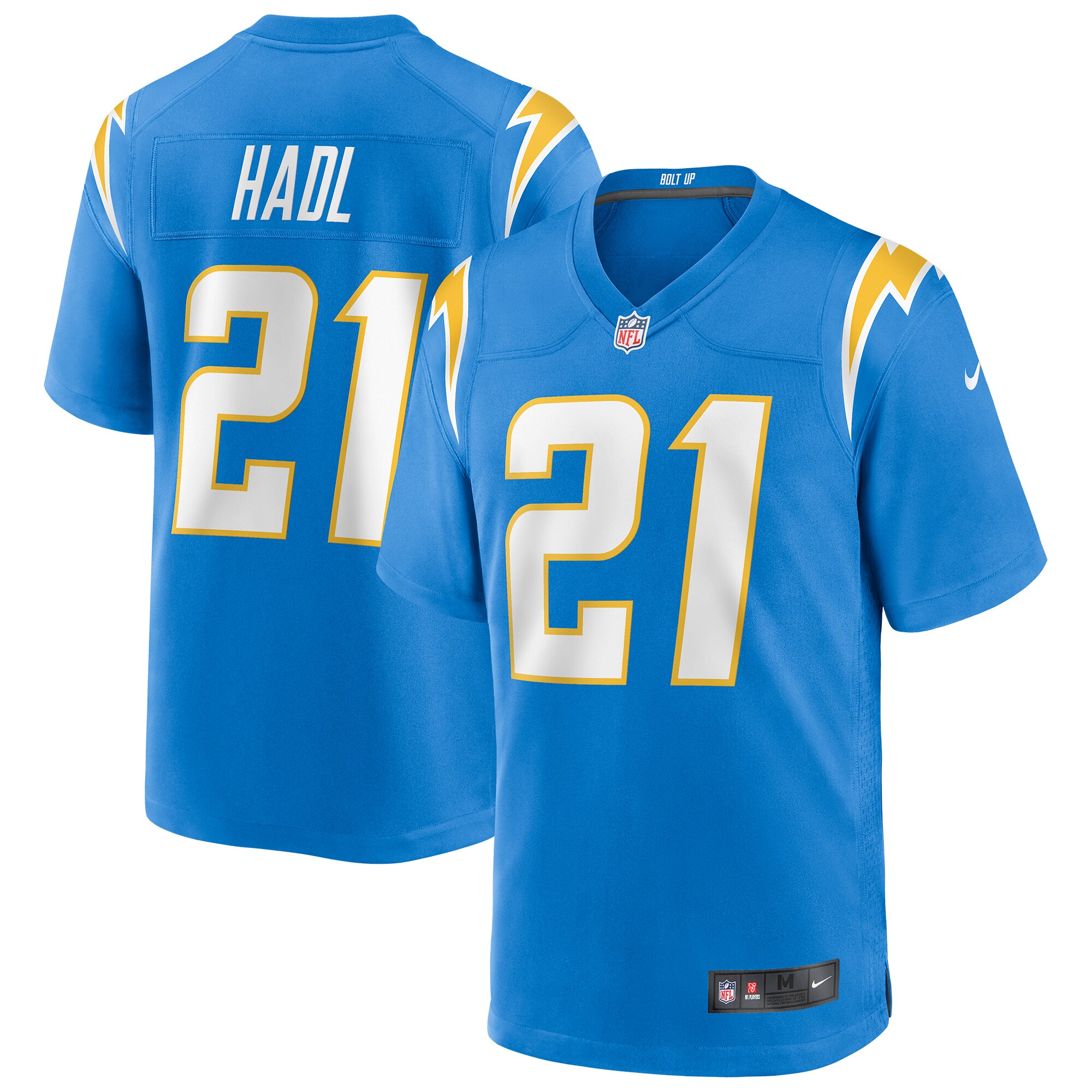 John Hadl Los Angeles Chargers Game Retired Player Jersey - Powder Blue - myjerseyhub