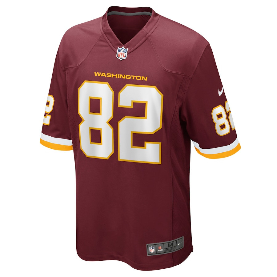 Logan Thomas 82 Washington Commanders Football Team Men Game Jersey - Burgundy - myjerseyhub