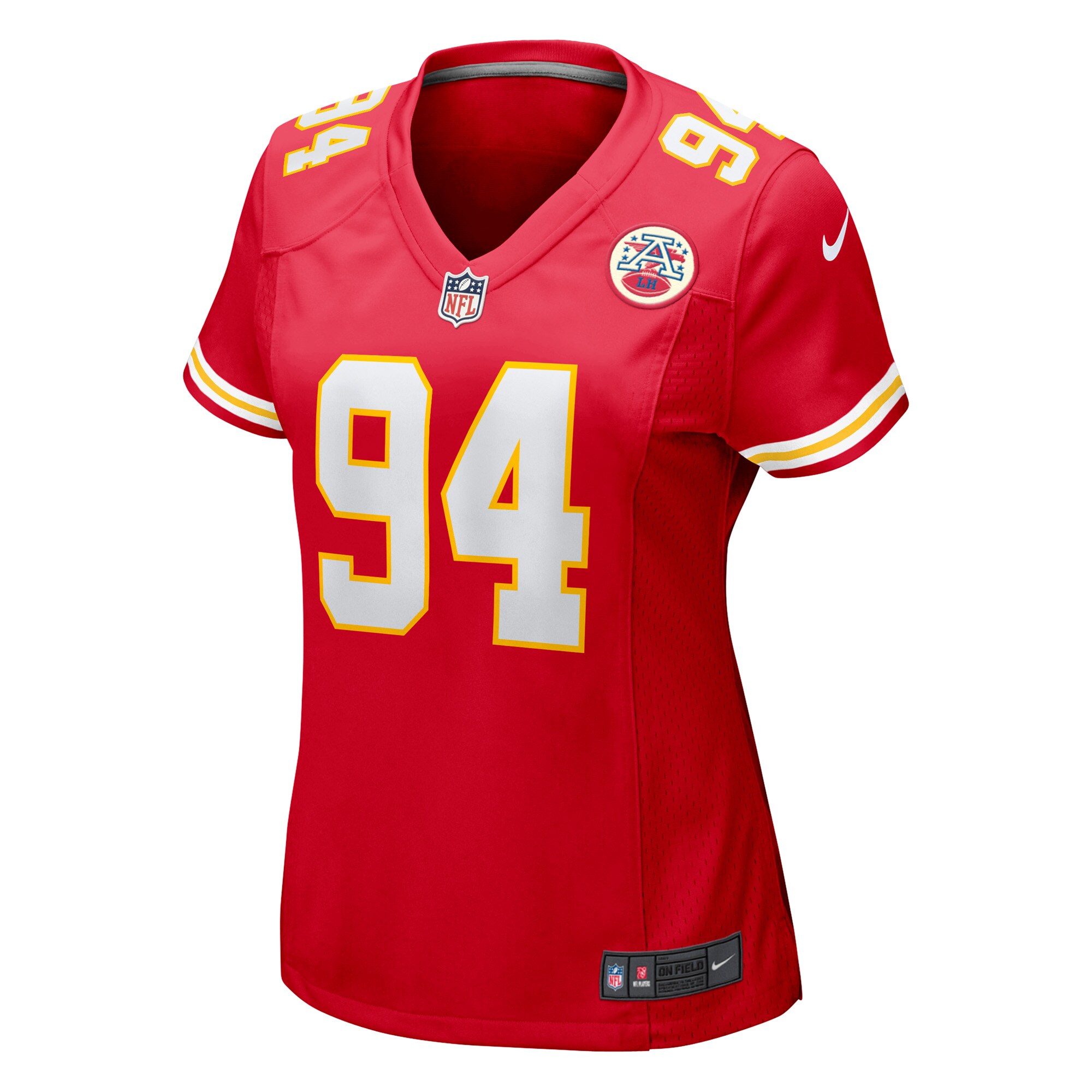 Malik Herring Kansas City Chiefs Women's Team Game Player Jersey - Red - myjerseyhub