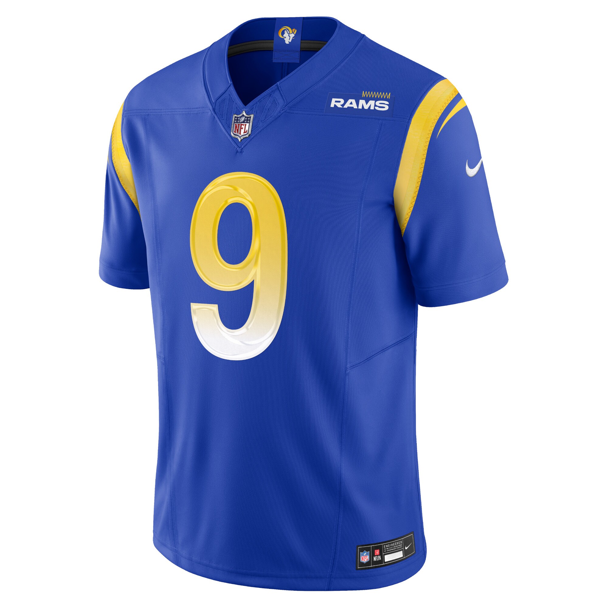 Matthew Stafford Los Angeles Rams Vapor F.U.S.E. Limited Jersey - Royal - myjerseyhub