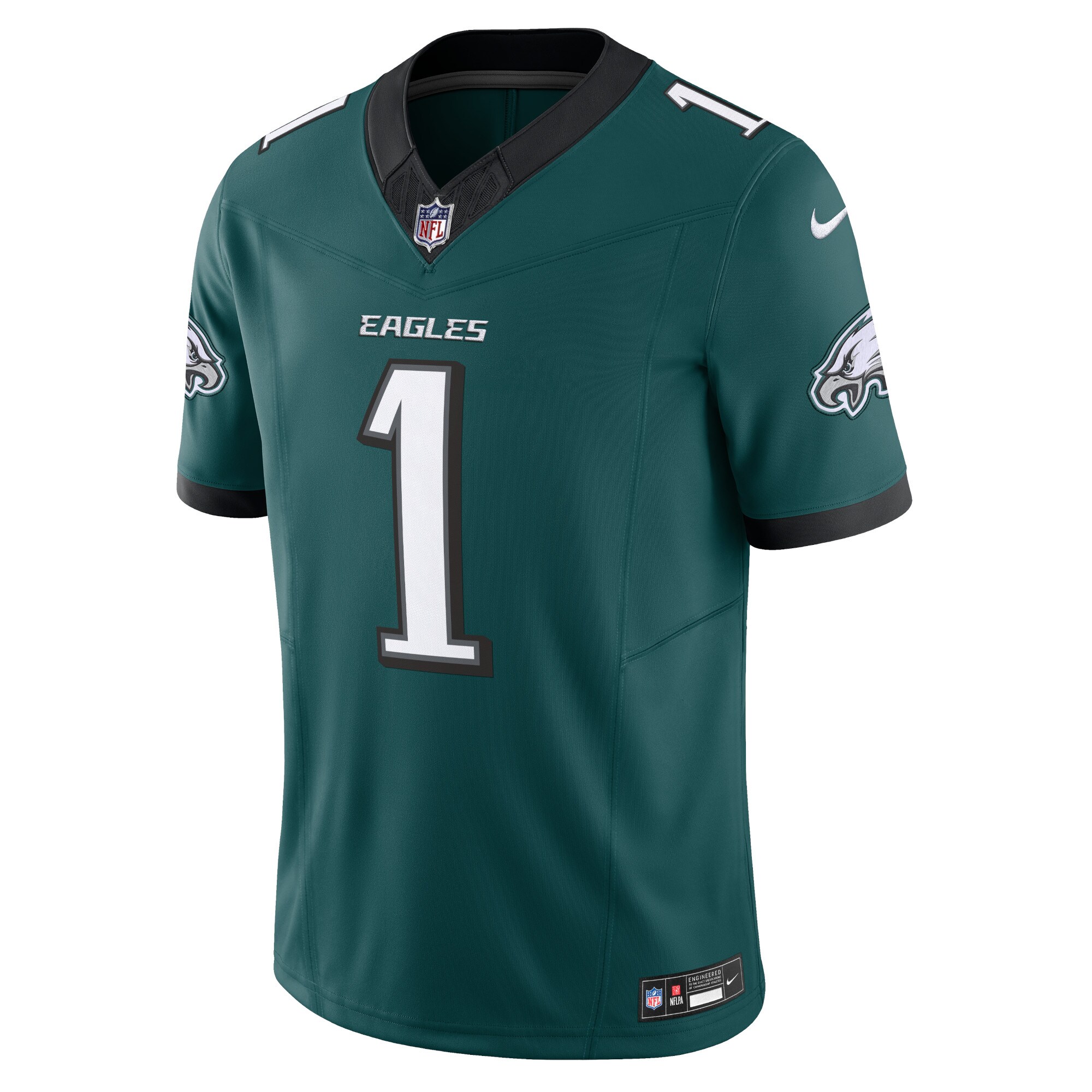Jalen Hurts Philadelphia Eagles Vapor F.U.S.E. Limited Jersey - Midnight Green - myjerseyhub