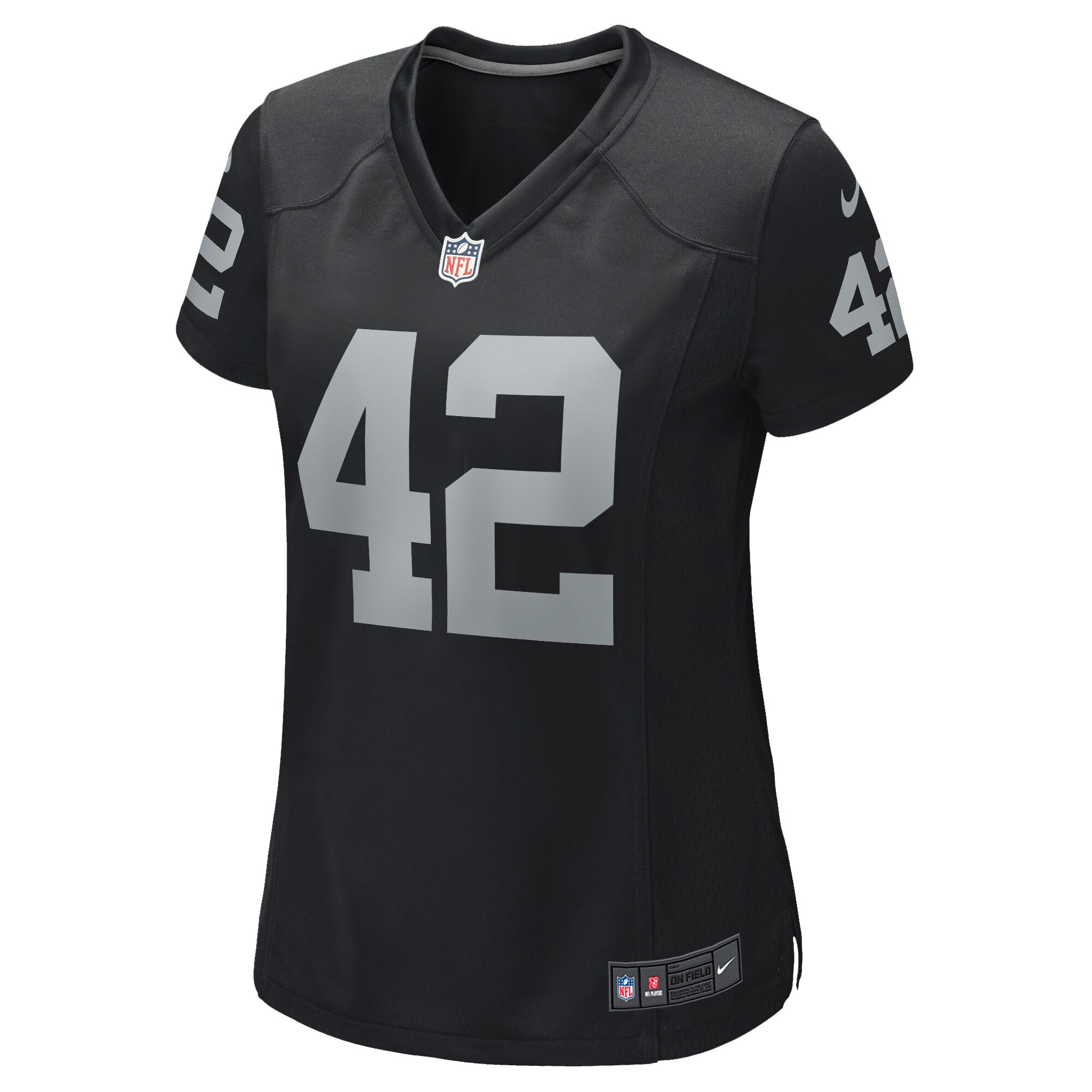 Ronnie Lott Las Vegas Raiders Women's Game Retired Player Jersey - Black - myjerseyhub
