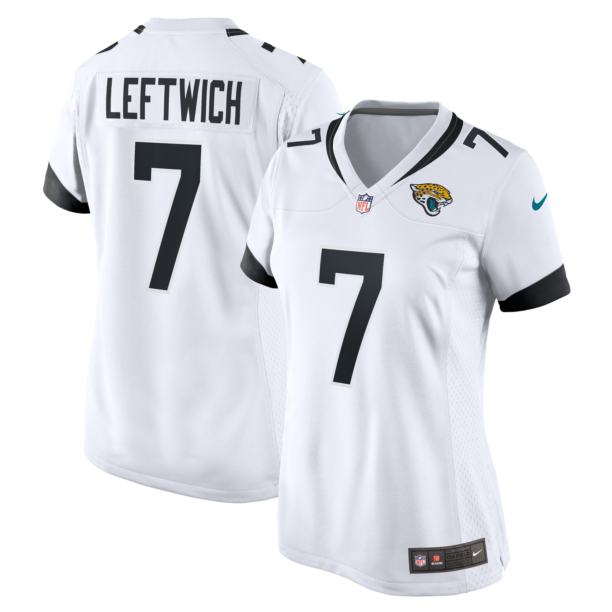 Byron Leftwich Jacksonville Jaguars Women's Retired Player Game Jersey - White - myjerseyhub