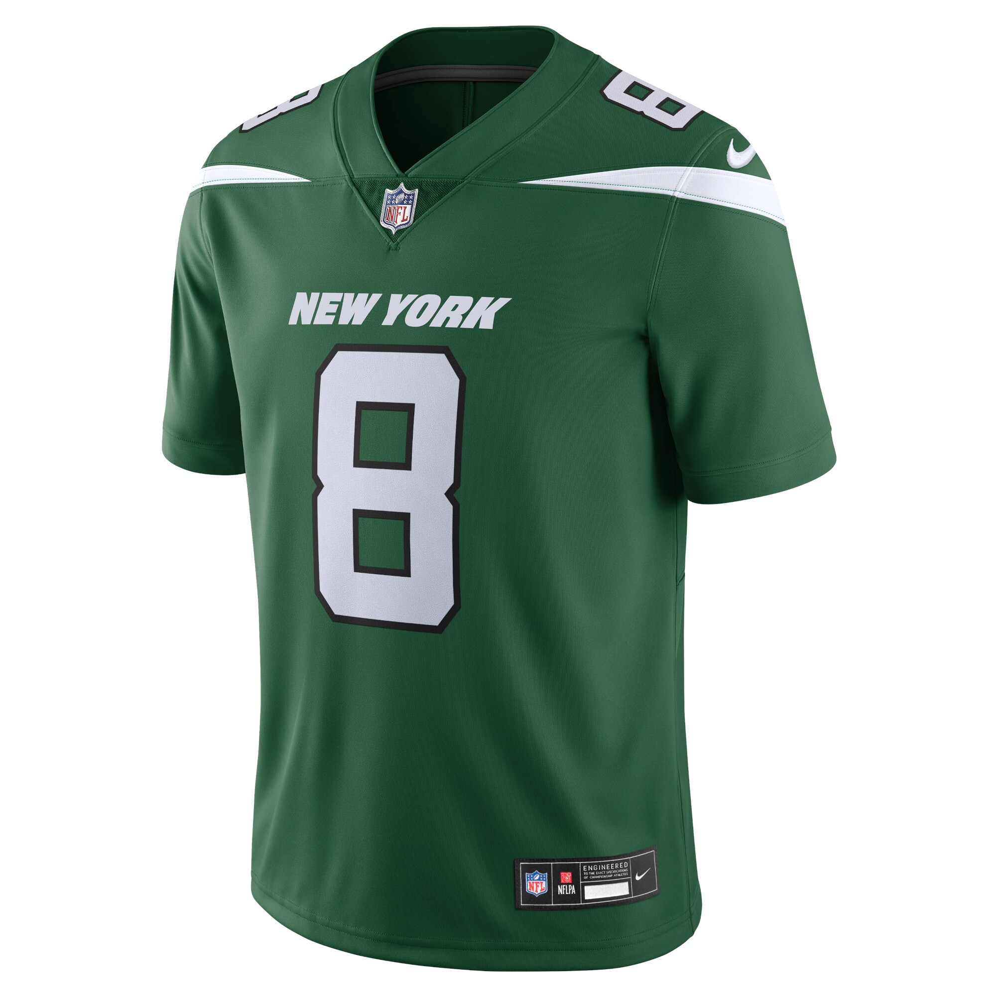 Aaron Rodgers New York Jets Vapor Untouchable Limited Jersey - Gotham Green - myjerseyhub