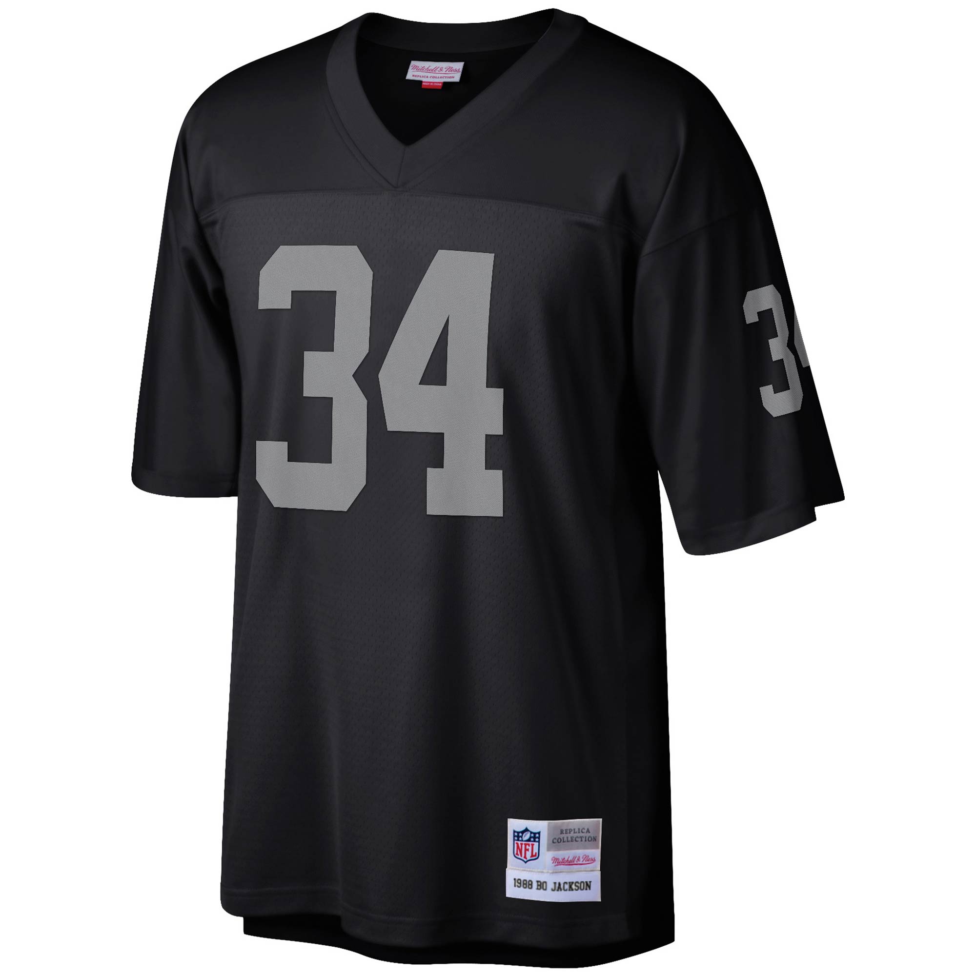 Bo Jackson Las Vegas Raiders Mitchell & Ness Legacy Replica Jersey - Black - myjerseyhub