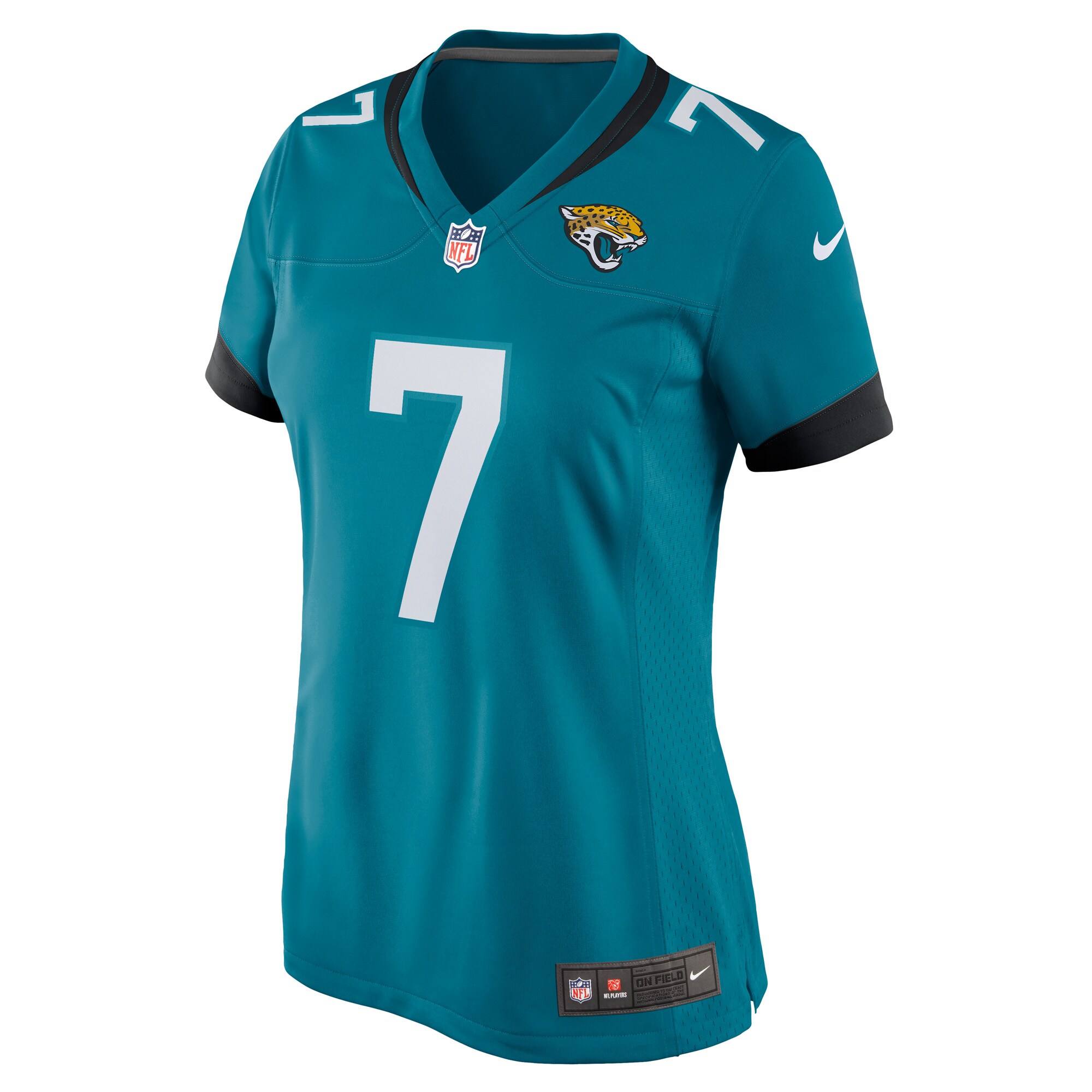 Byron Leftwich Jacksonville Jaguars Women's Retired Player Game Jersey - Teal - myjerseyhub