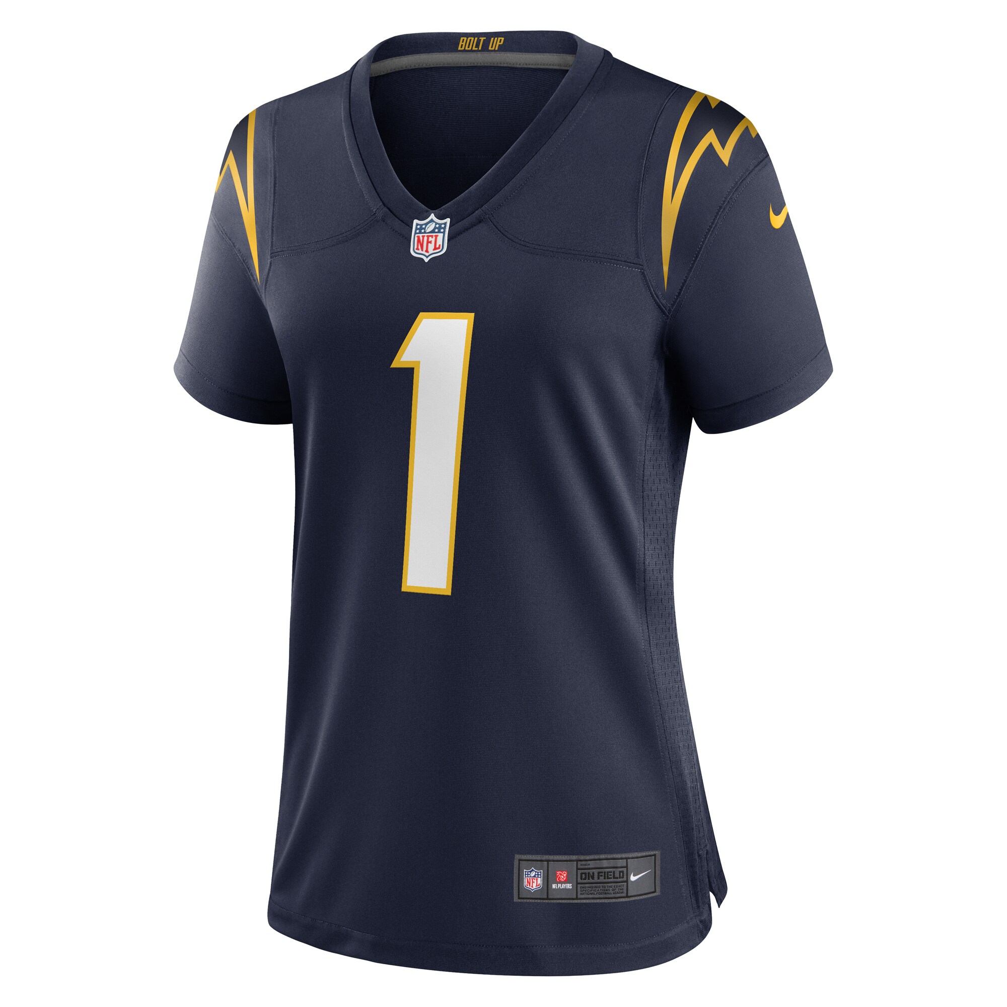 Quentin Johnston Los Angeles Chargers Women's Alternate Game Jersey - Navy - myjerseyhub