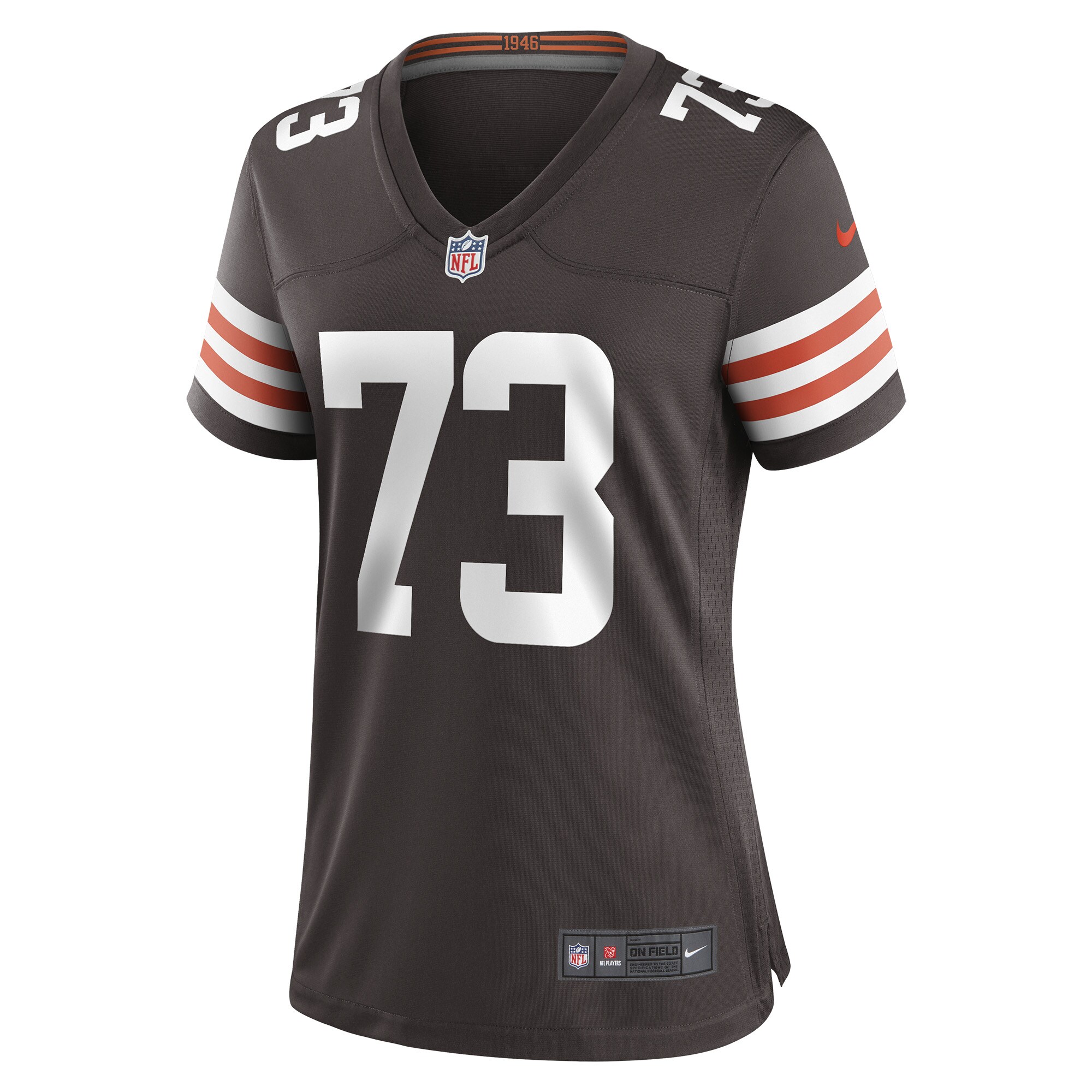 Joe Thomas Cleveland Browns Women's Retired Game Player Jersey - Brown - myjerseyhub