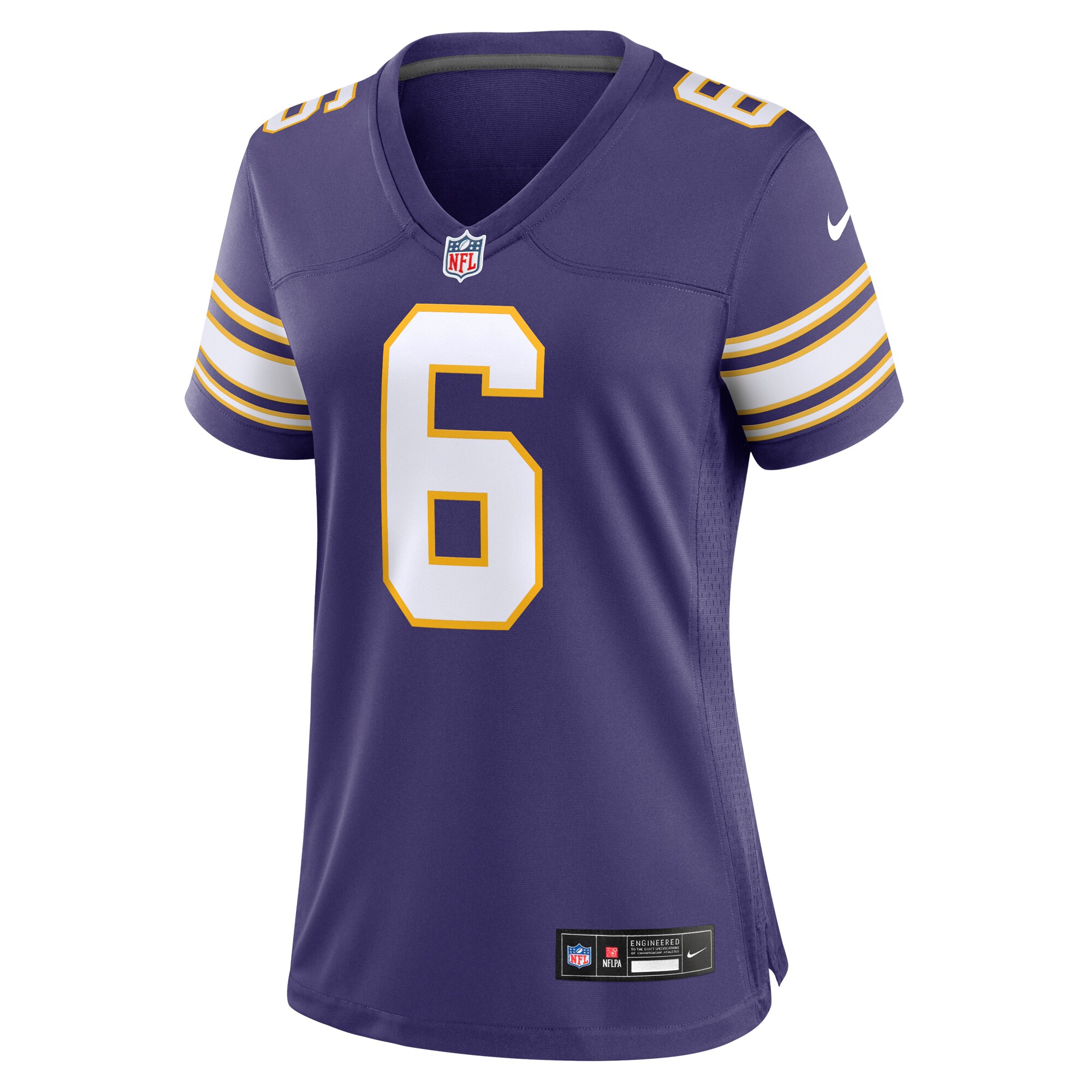 Lewis Cine Minnesota Vikings Women's Classic Player Game Jersey - Purple - myjerseyhub