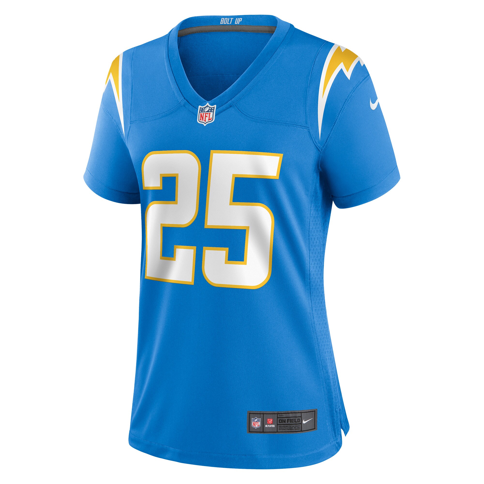 Joshua Kelley Los Angeles Chargers Women's Player Game Jersey - Powder Blue - myjerseyhub