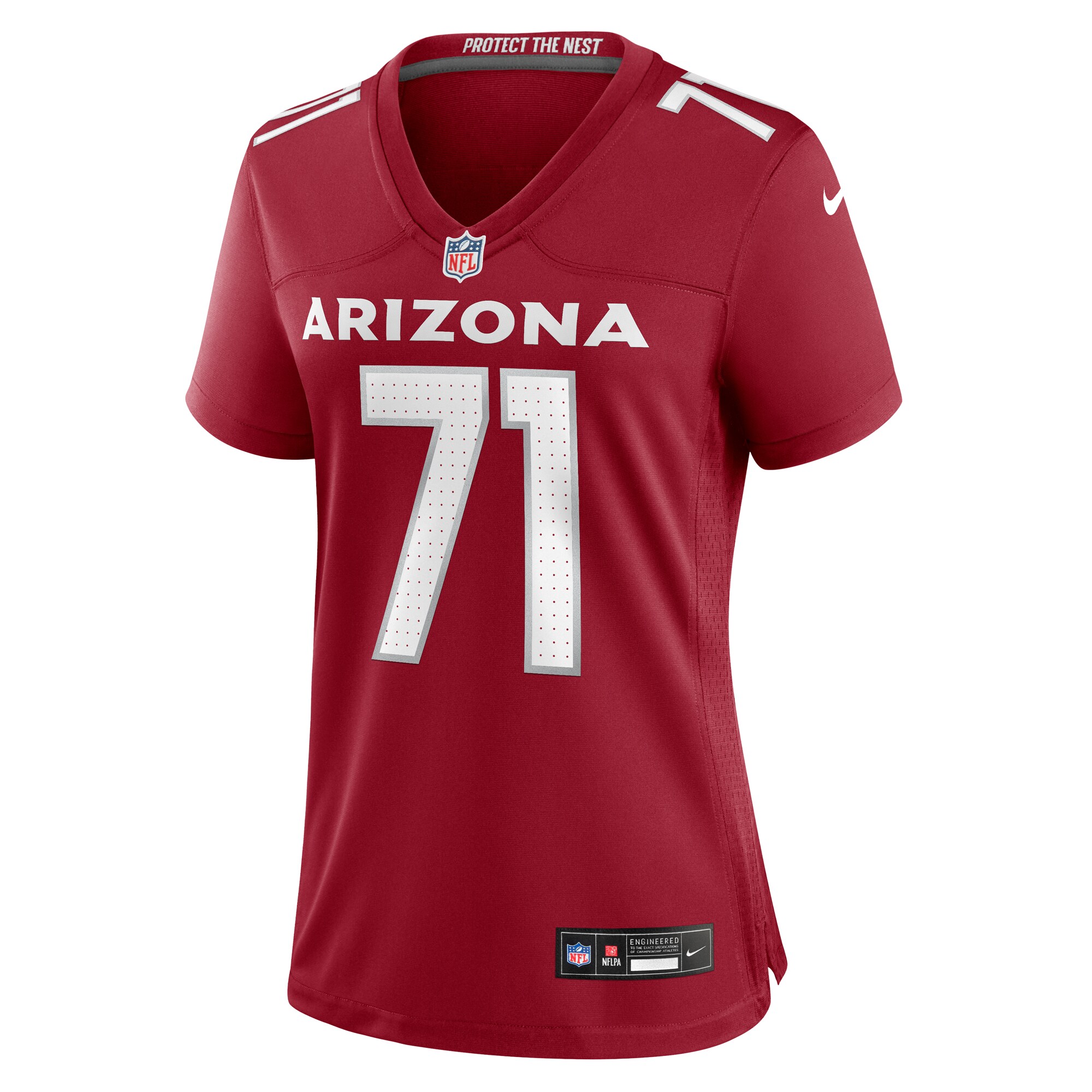 Dennis Daley Arizona Cardinals Women's Women's Team Color Jersey - Cardinal - myjerseyhub