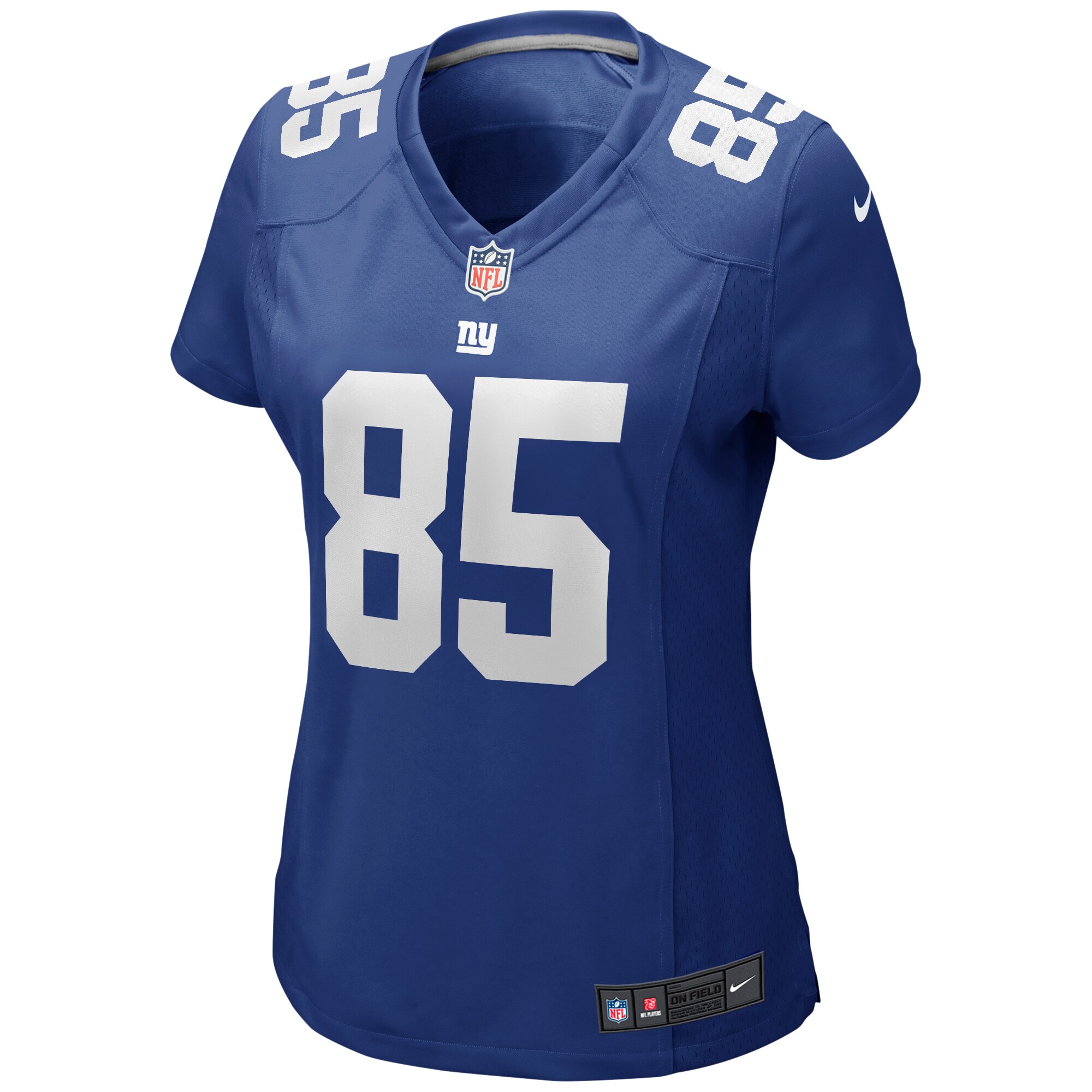 David Tyree New York Giants Women's Game Retired Player Jersey - Royal - myjerseyhub