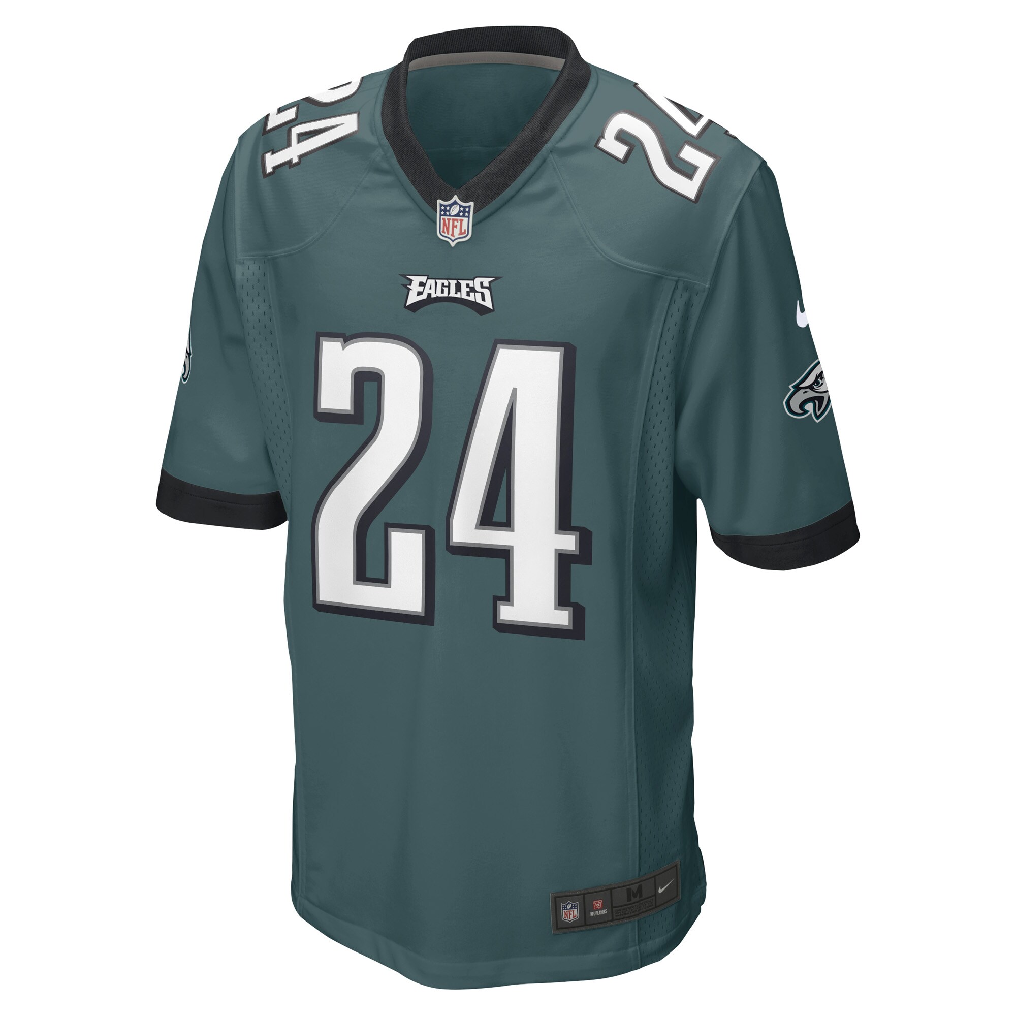 James Bradberry Philadelphia Eagles Game Player Jersey - Midnight Green - myjerseyhub