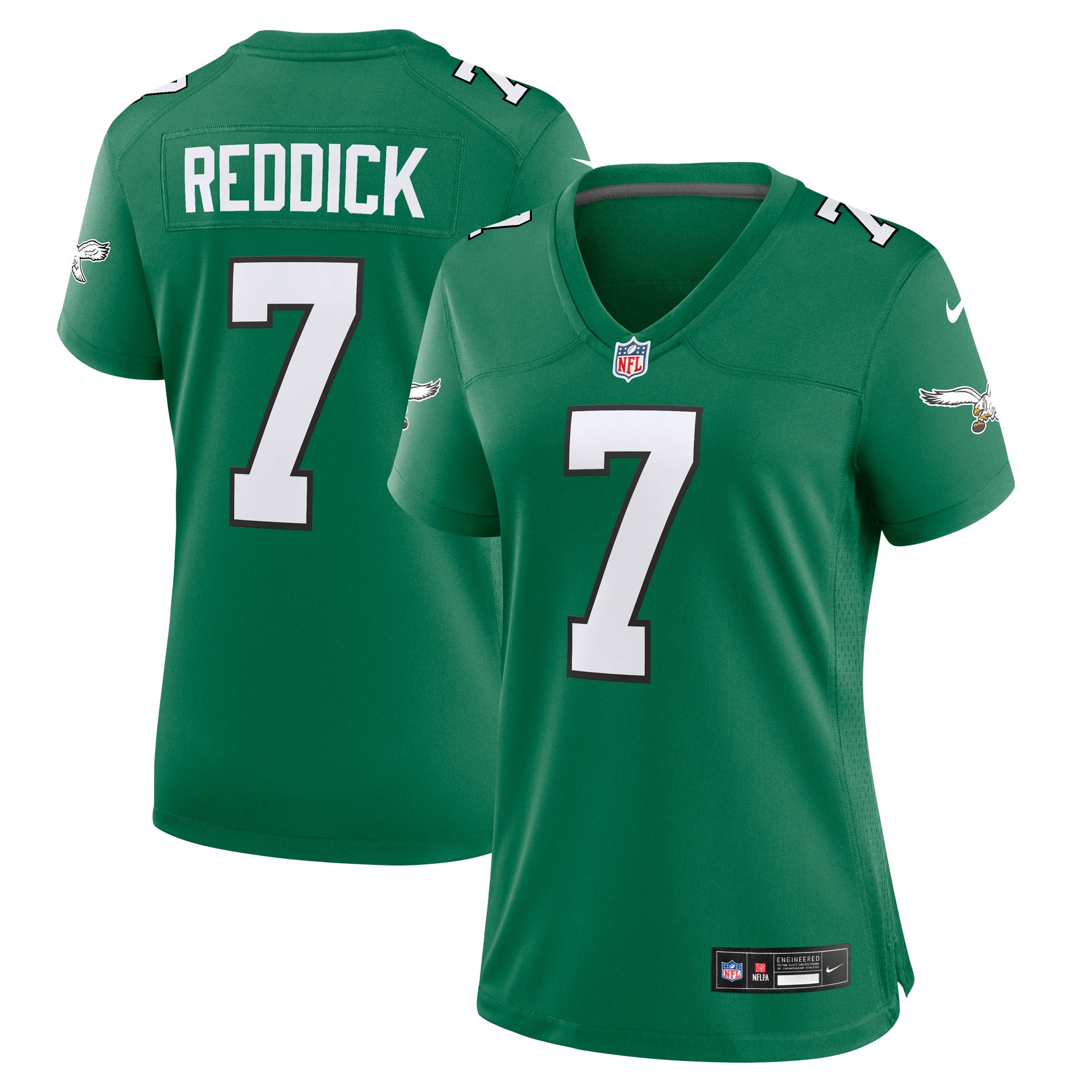 Haason Reddick Philadelphia Eagles Women's Alternate Game Jersey - Kelly Green - myjerseyhub