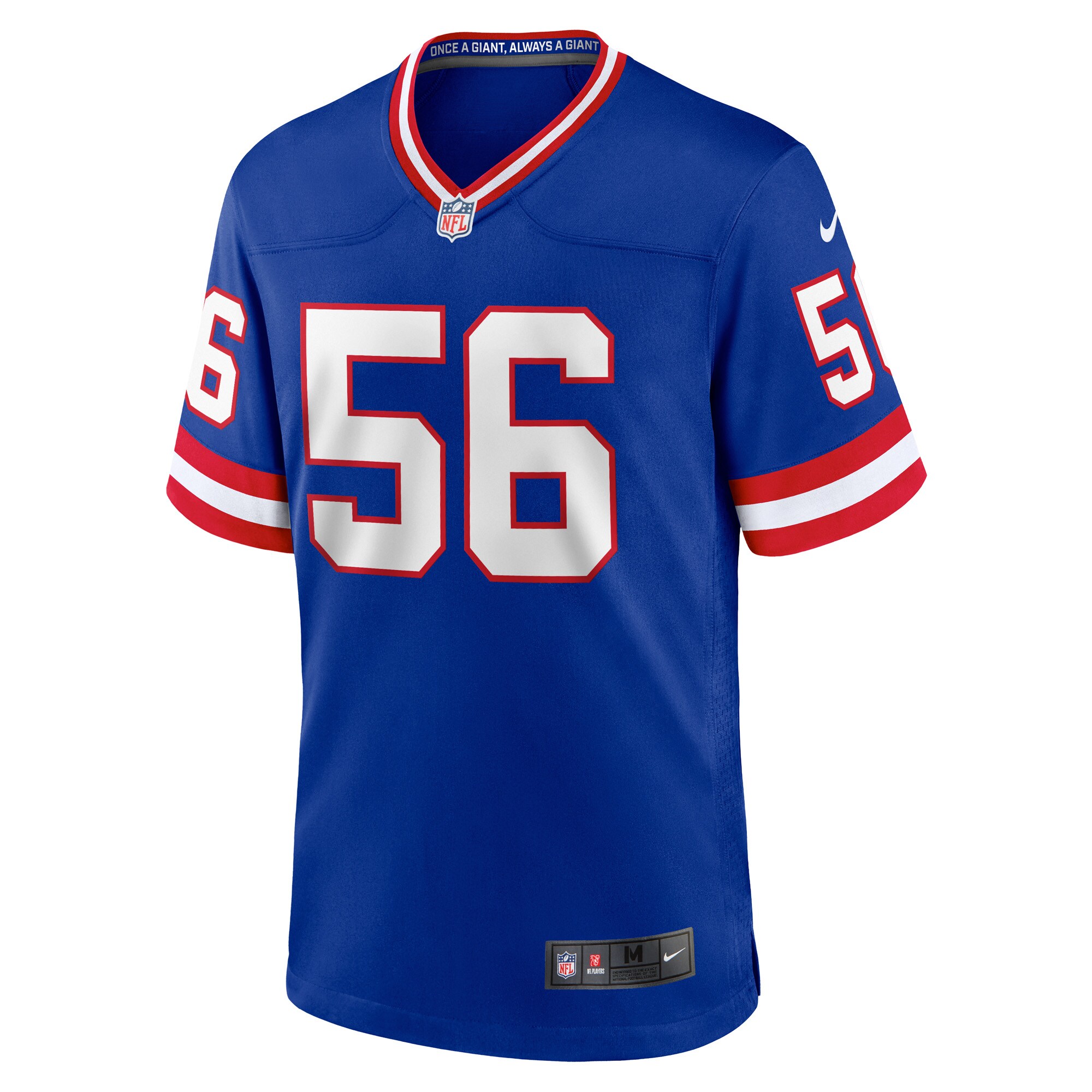 Lawrence Taylor New York Giants Classic Retired Player Game Jersey - Royal - myjerseyhub