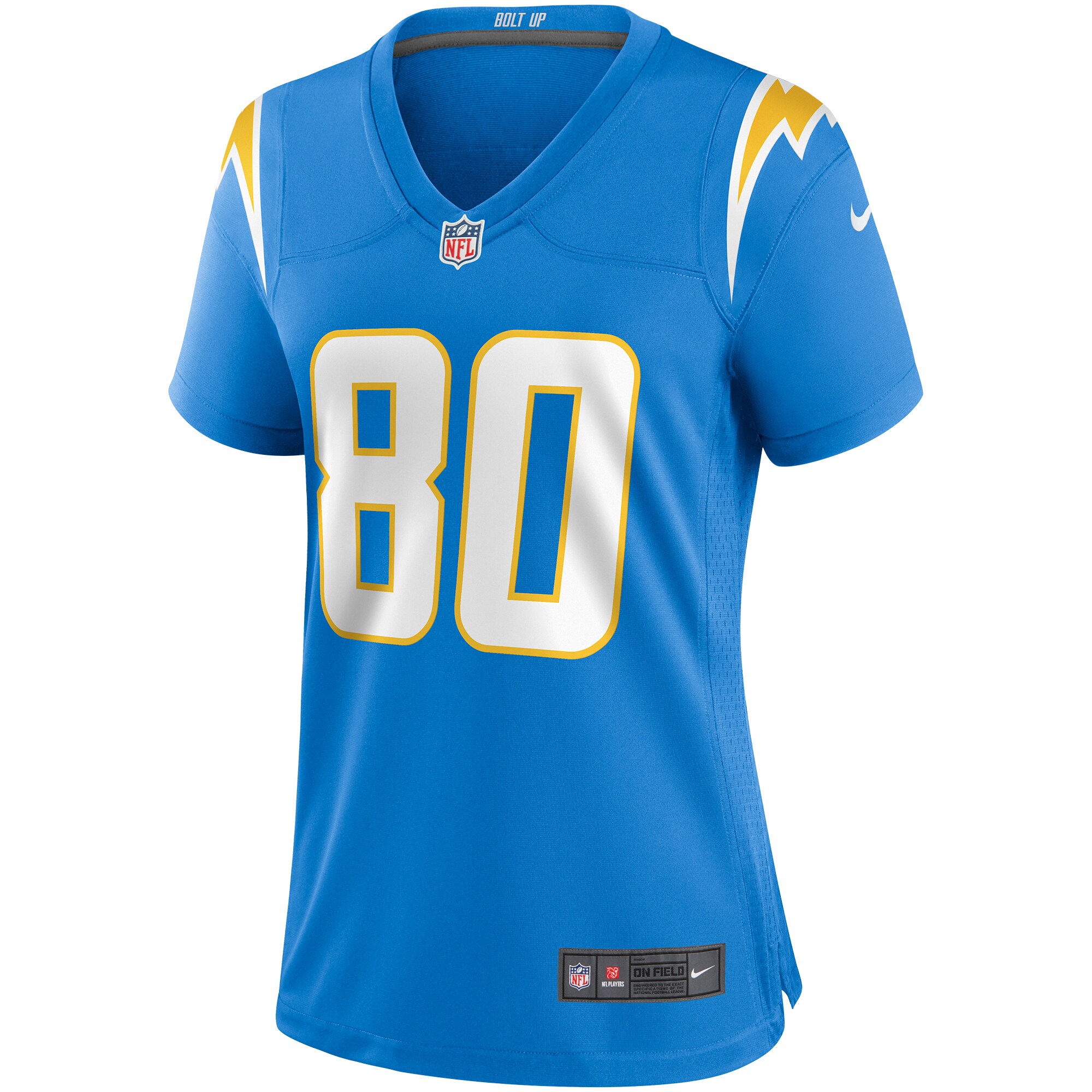 Kellen Winslow Los Angeles Chargers Women's Game Retired Player Jersey - Powder Blue - myjerseyhub