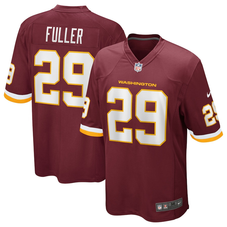 Kendall Fuller 29 Washington Commanders Football Team Men Game Jersey - Burgundy - myjerseyhub