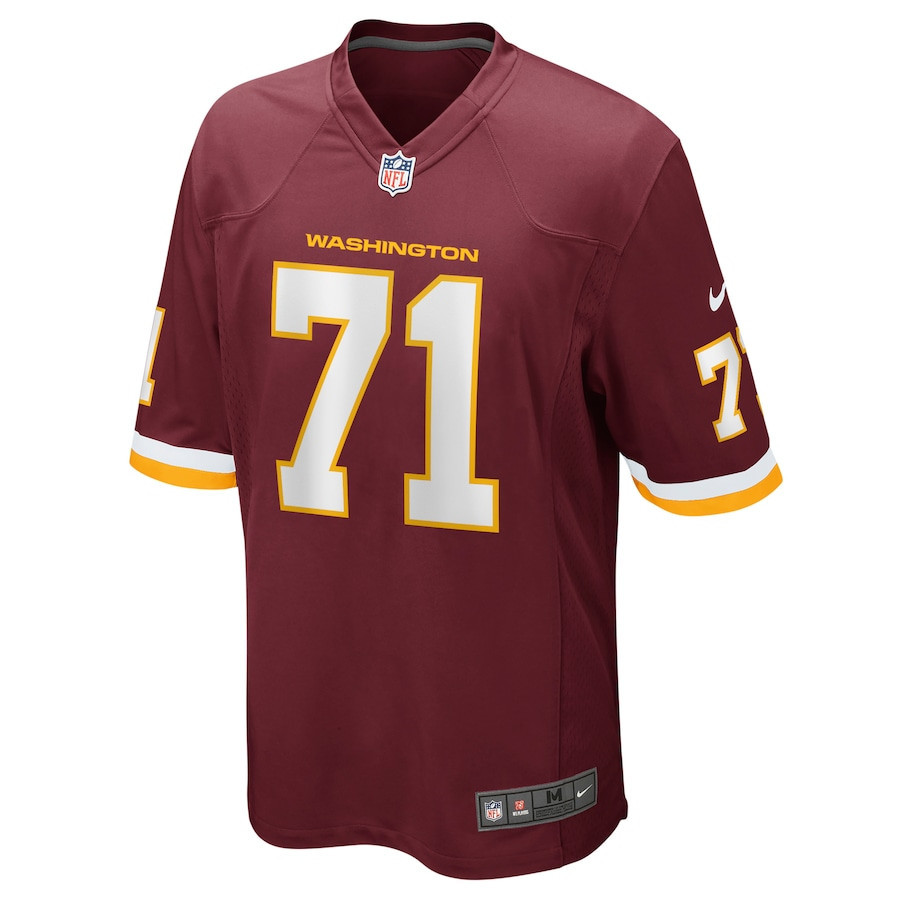Wes Schweitzer 71 Washington Commanders Football Team Men Game Jersey - Burgundy - myjerseyhub